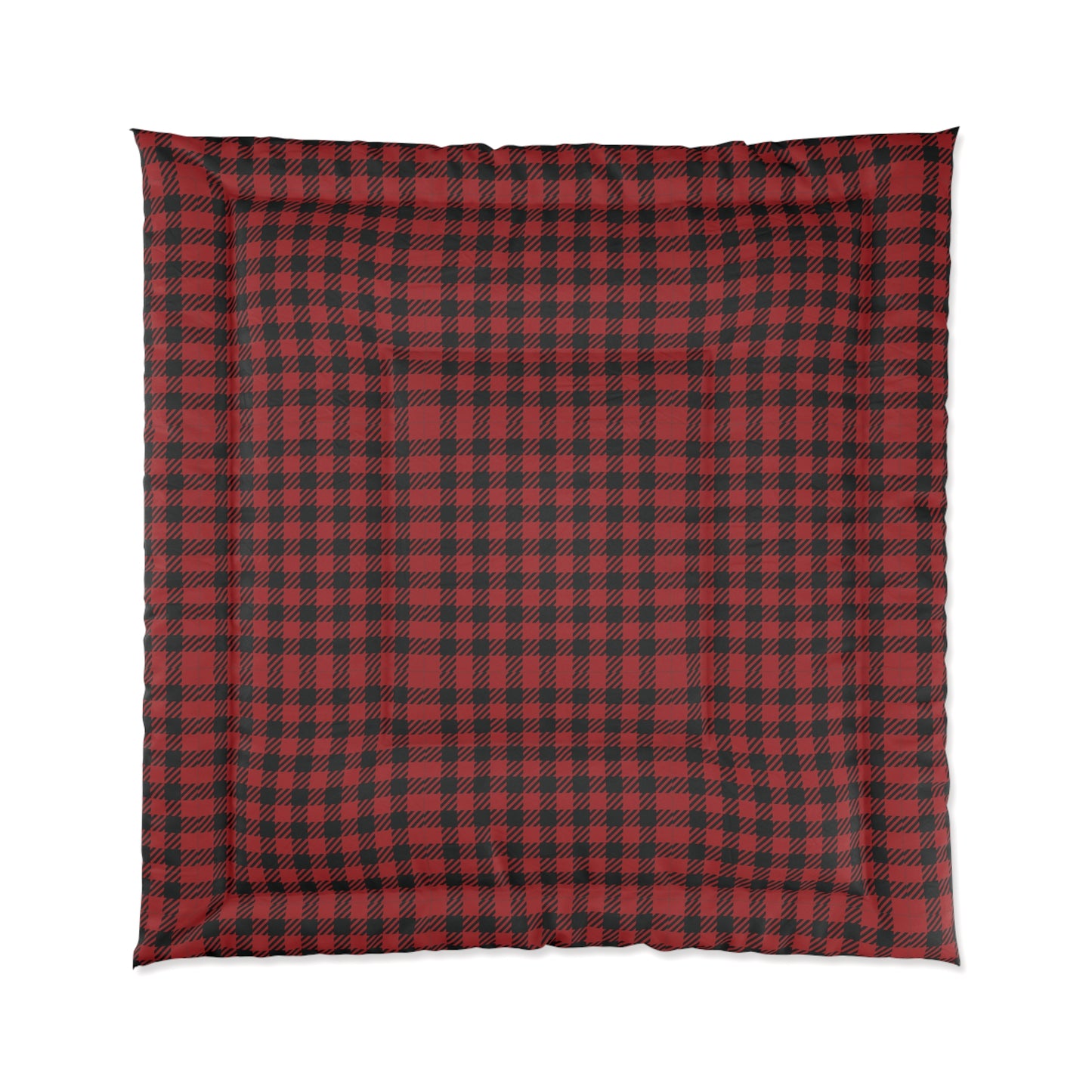 Cozy Buffalo Plaid Comforter | Rustic Bedding, Cabin Decor, Winter Warmth, Gift for Home, Cozy Bedroom