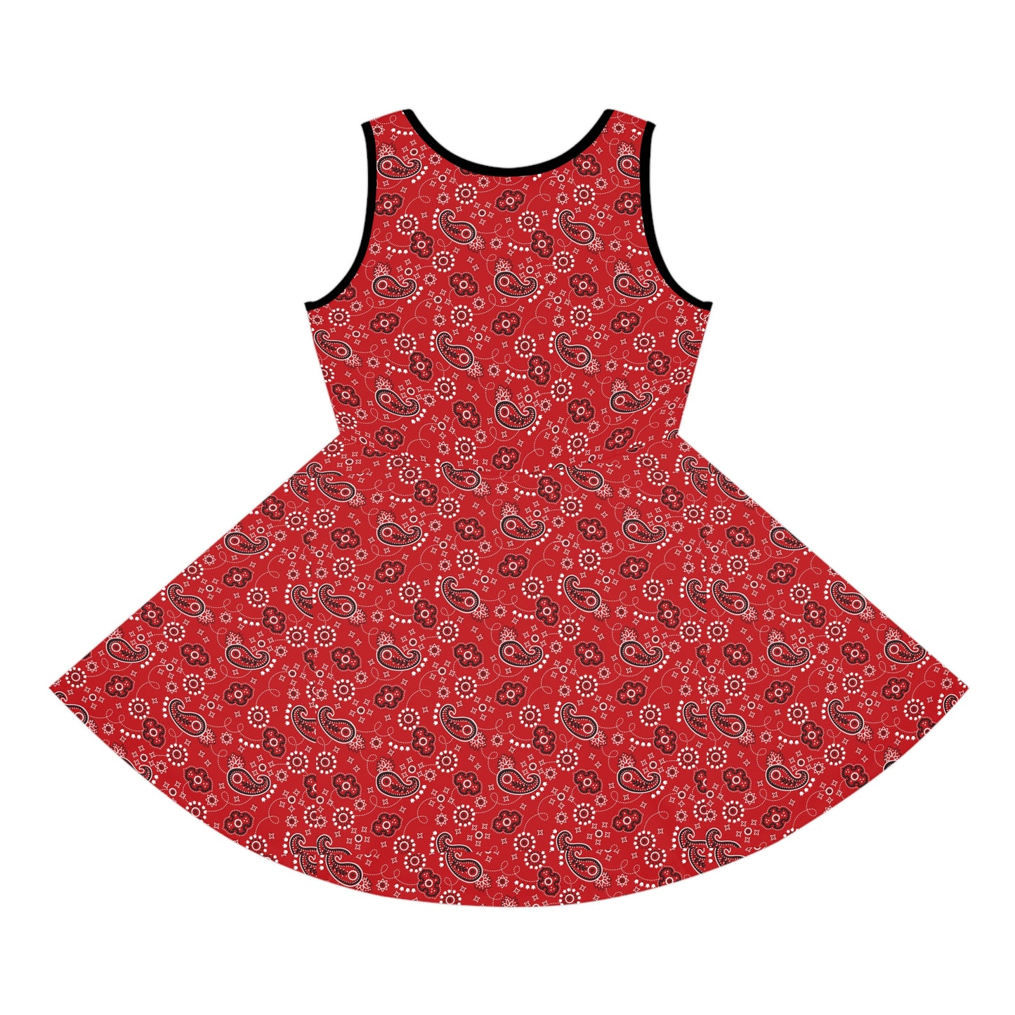 Girls' Red Bandana Sundress