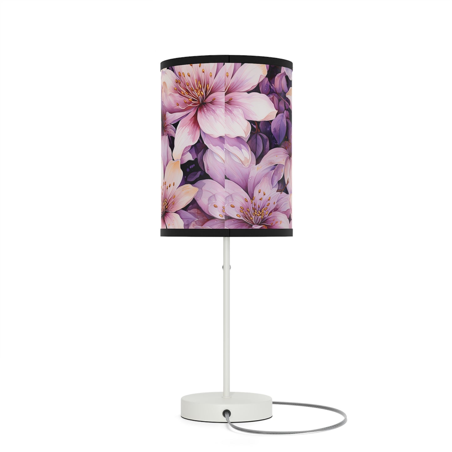 Floral Table Lamp | Elegant Home Decor, Nightstand Light, Bedroom Accent, Gift for Her, Modern Lighting Solution
