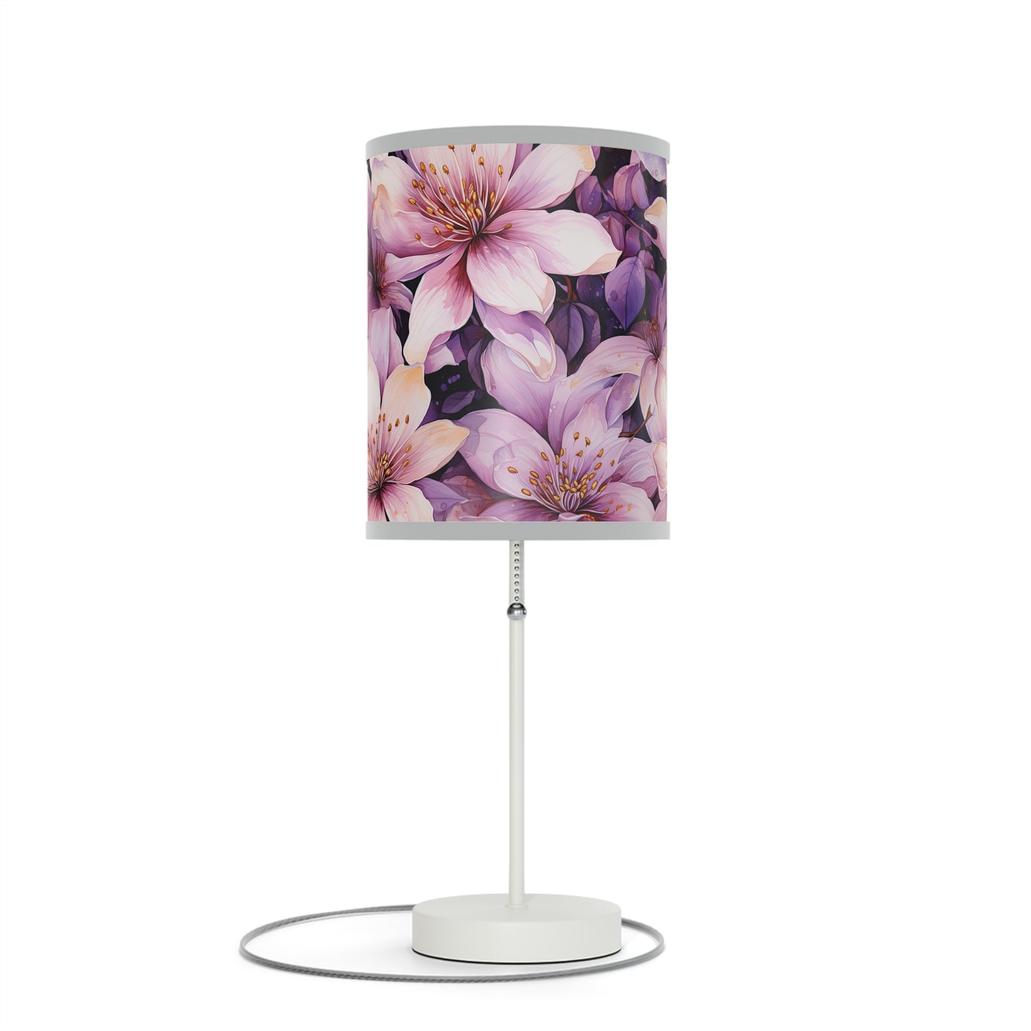Floral Table Lamp | Elegant Home Decor, Nightstand Light, Bedroom Accent, Gift for Her, Modern Lighting Solution