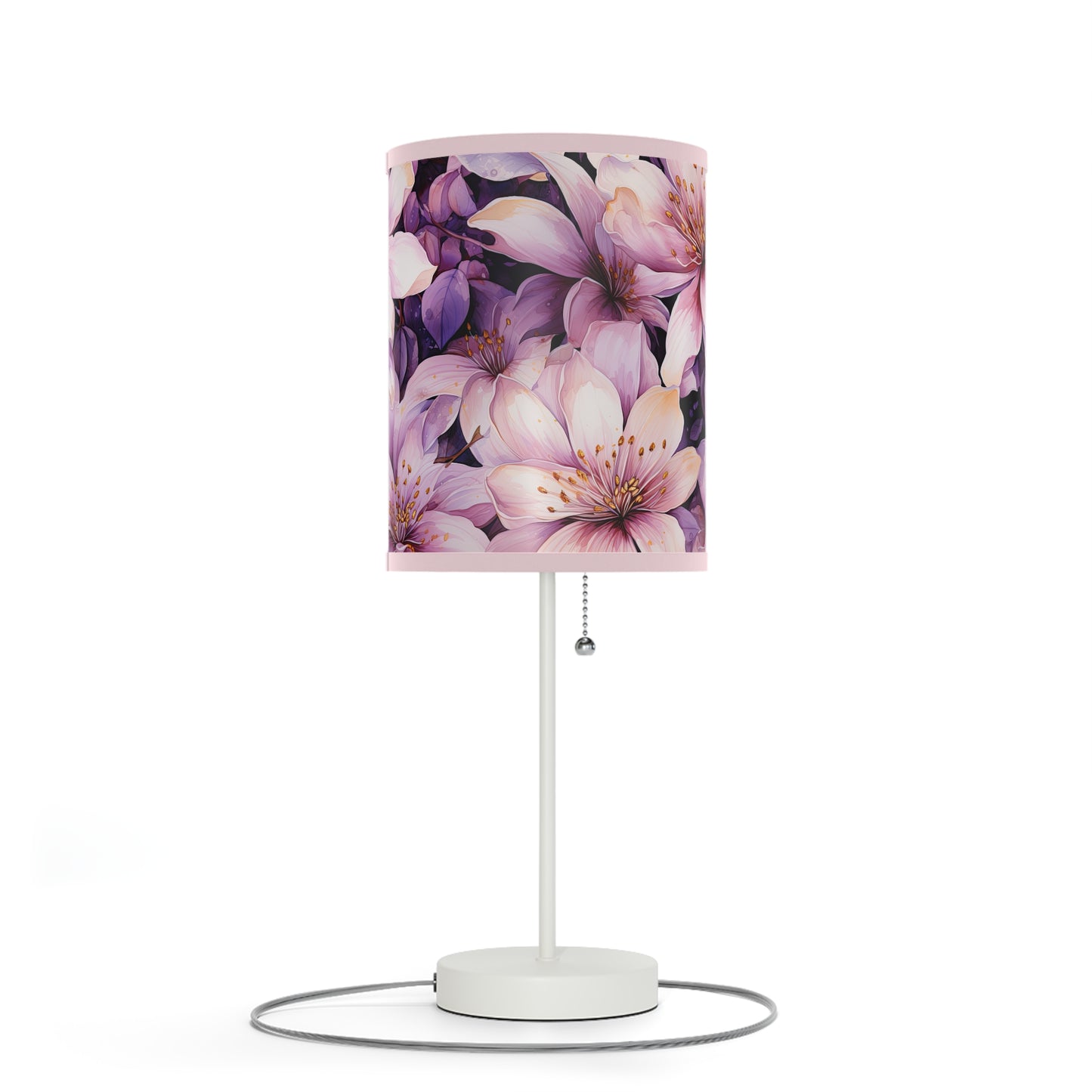 Floral Table Lamp | Elegant Home Decor, Nightstand Light, Bedroom Accent, Gift for Her, Modern Lighting Solution