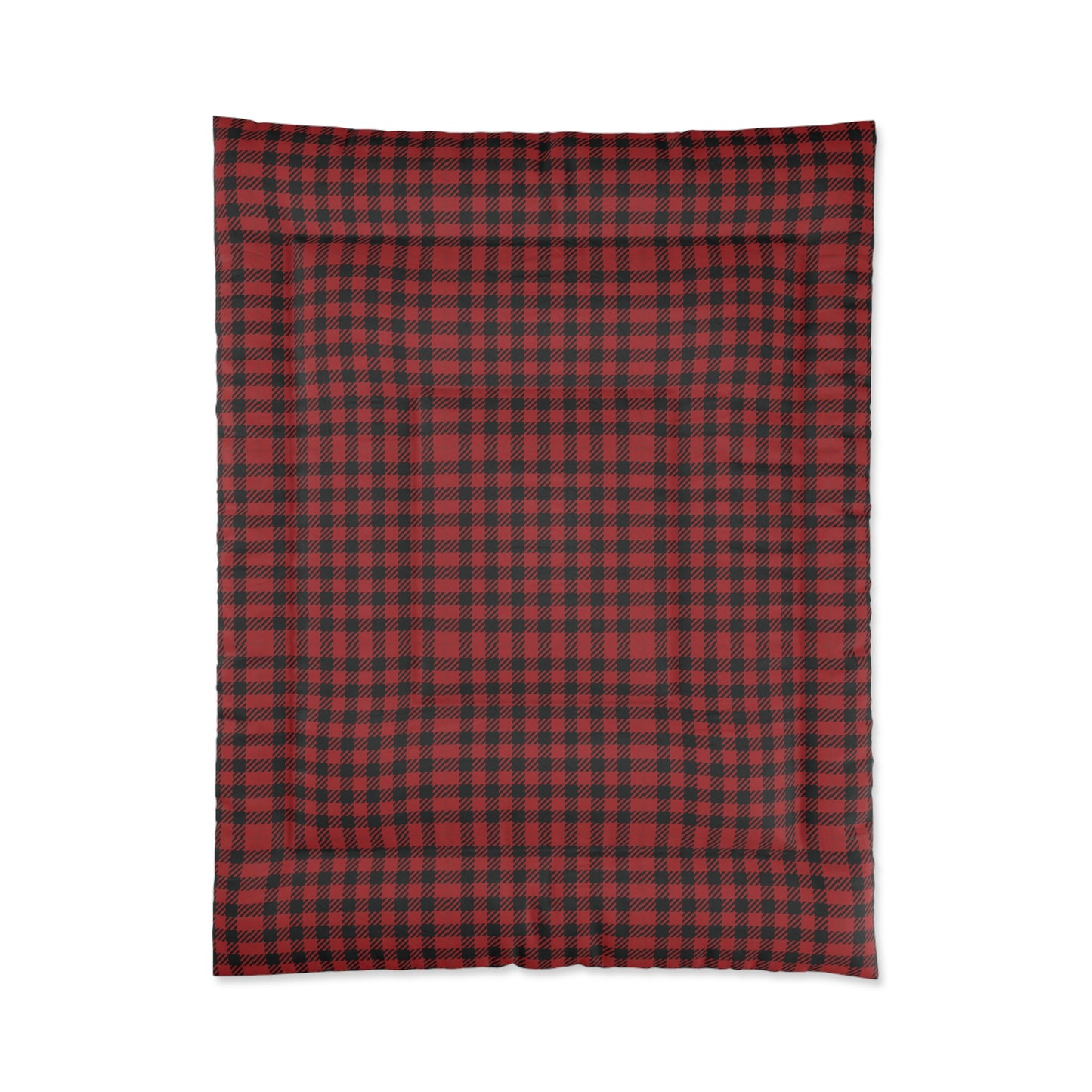 Cozy Buffalo Plaid Comforter | Rustic Bedding, Cabin Decor, Winter Warmth, Gift for Home, Cozy Bedroom