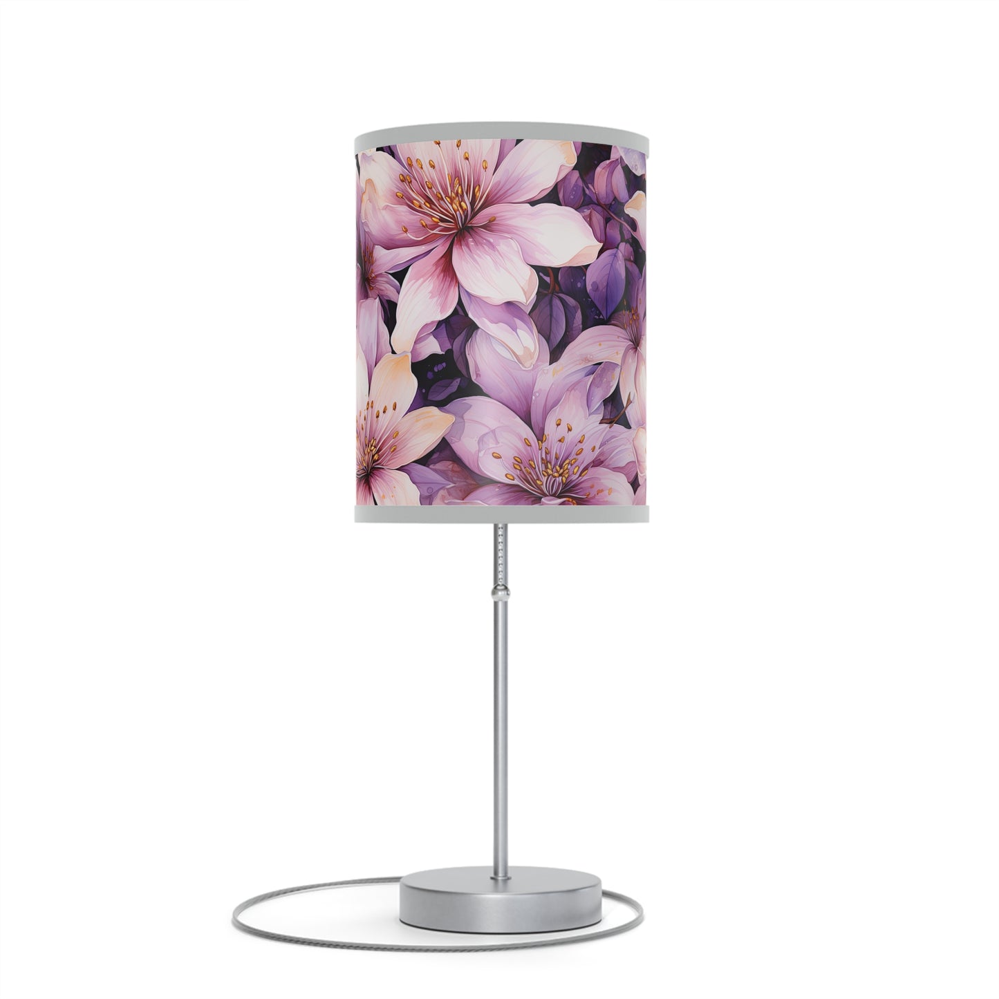 Floral Table Lamp | Elegant Home Decor, Nightstand Light, Bedroom Accent, Gift for Her, Modern Lighting Solution