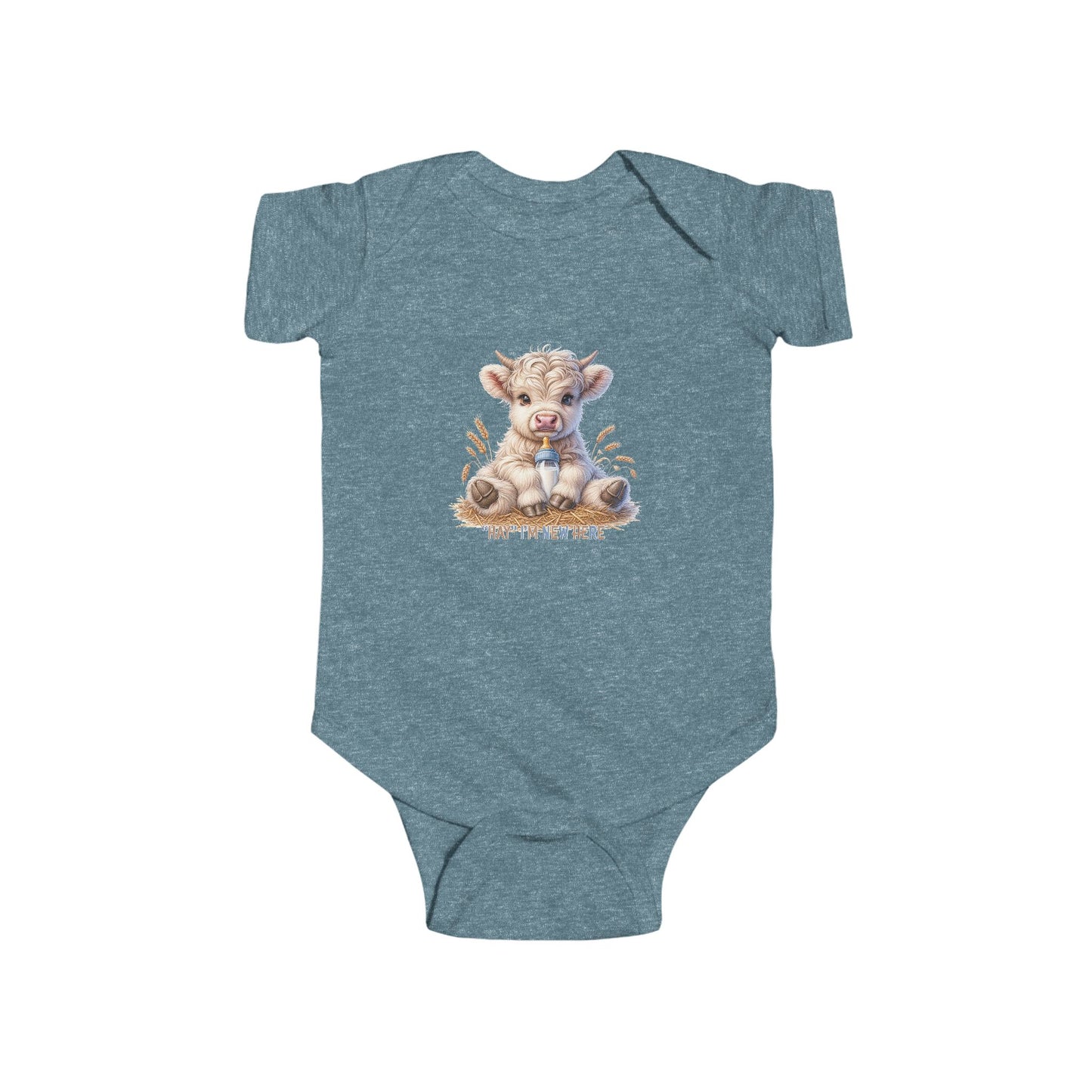 Cute Cow Infant Bodysuit, Baby Shower Gift, Newborn Outfit, Farm Animal Clothes, Cute Baby Apparel