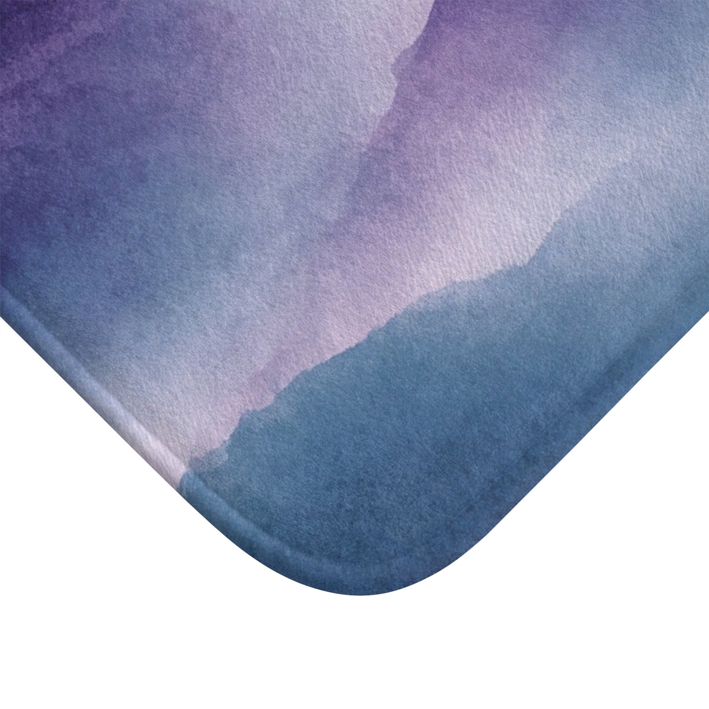 Mountain Sunset Bath Mat, Soft Plush Bathroom Rug, Nature Decor, Bathroom Accessory, Home Spa Gift, Vibrant & Cozy