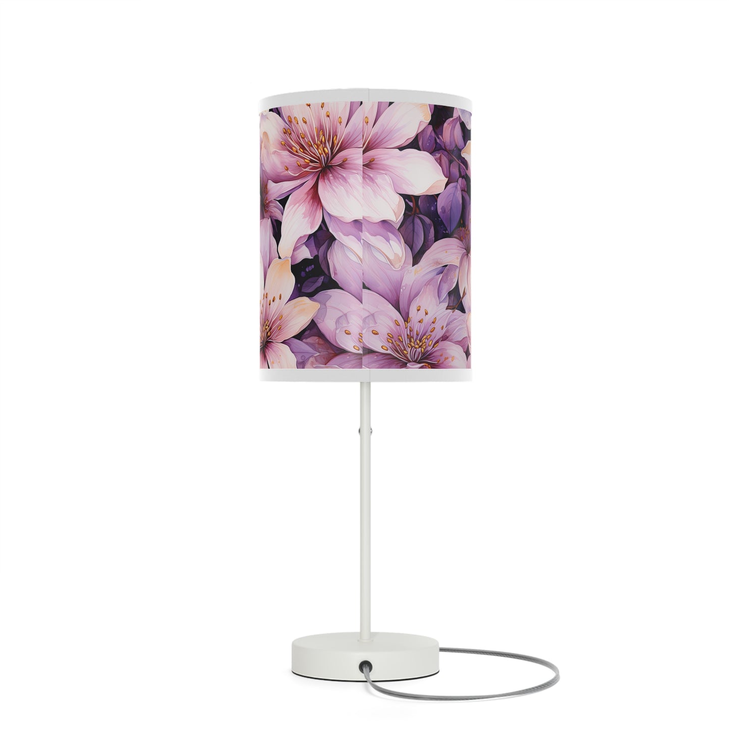 Floral Table Lamp | Elegant Home Decor, Nightstand Light, Bedroom Accent, Gift for Her, Modern Lighting Solution
