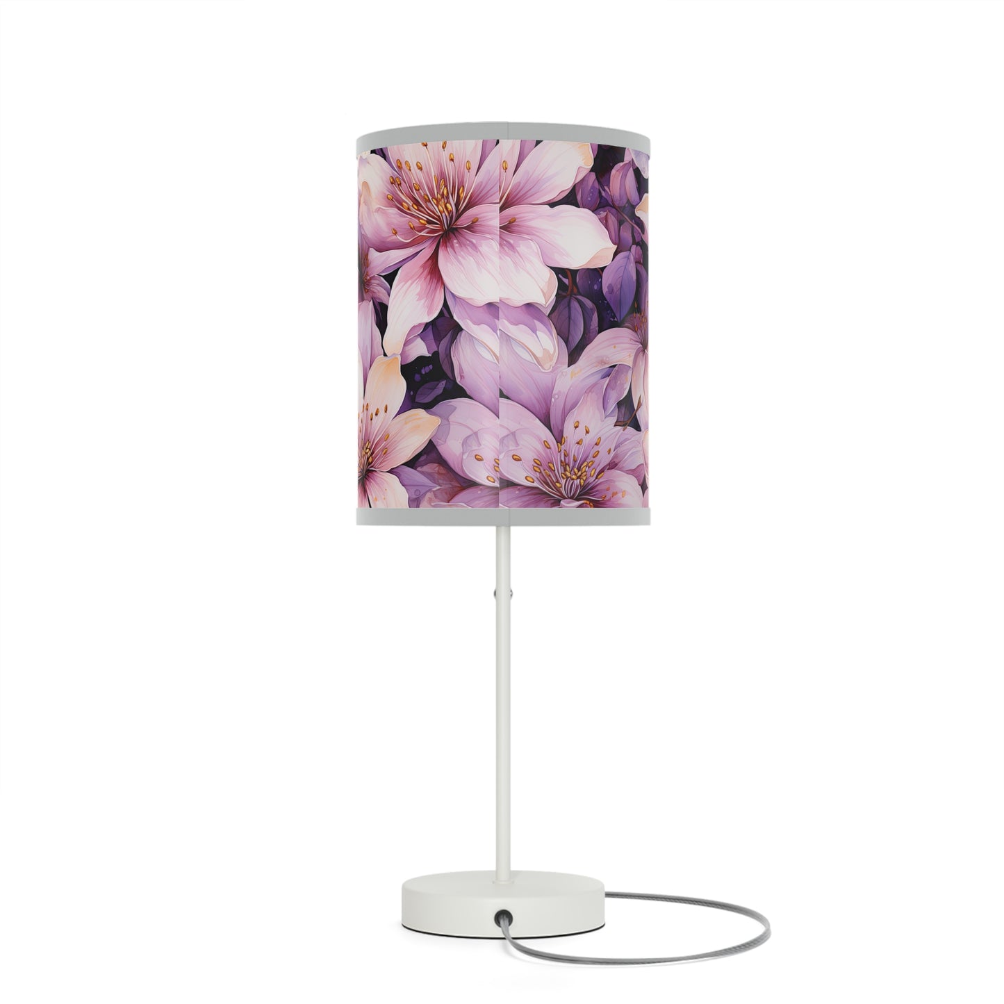 Floral Table Lamp | Elegant Home Decor, Nightstand Light, Bedroom Accent, Gift for Her, Modern Lighting Solution