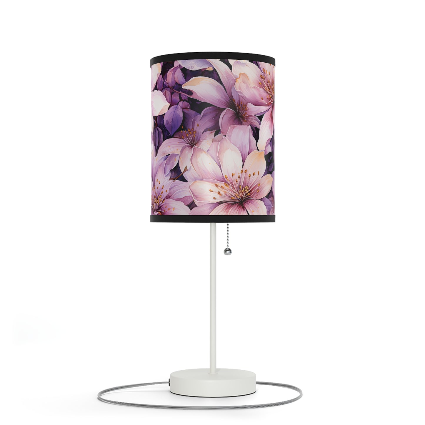 Floral Table Lamp | Elegant Home Decor, Nightstand Light, Bedroom Accent, Gift for Her, Modern Lighting Solution