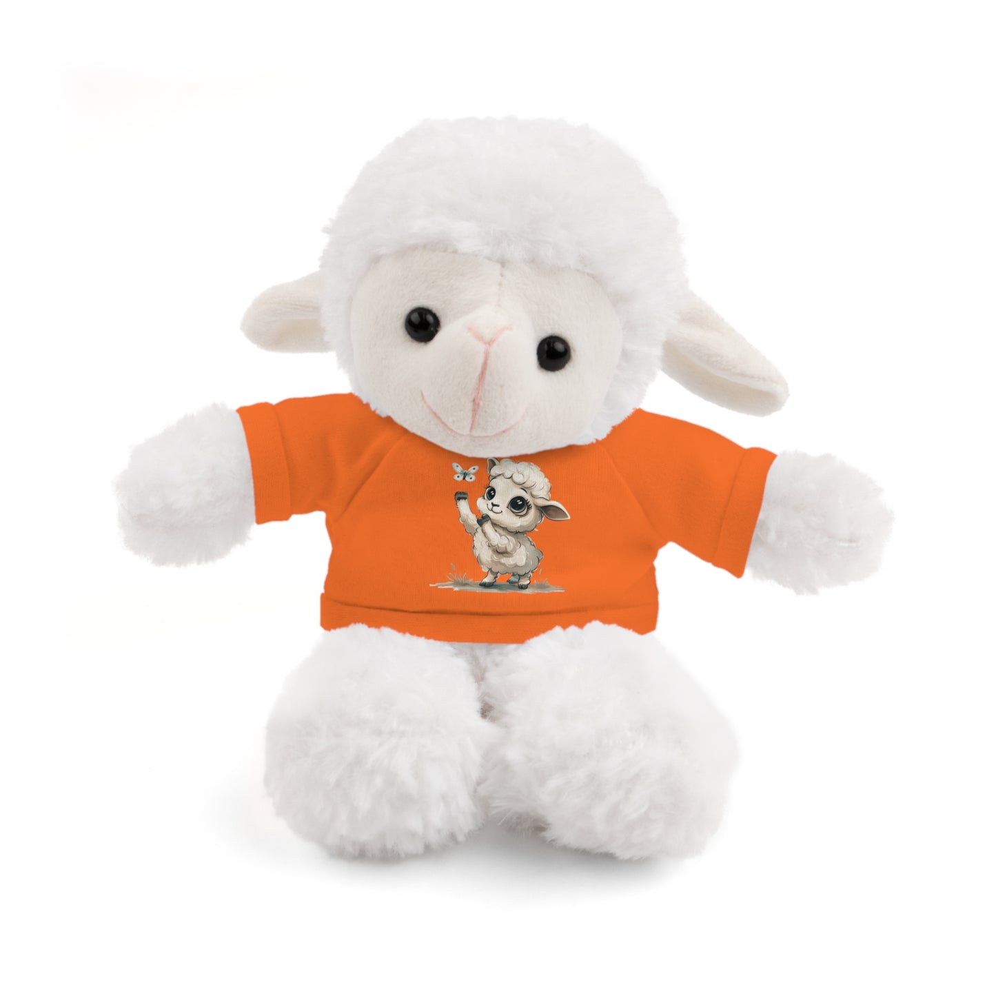 Cute Stuffed Animal Tee Buddy, Customized Plush Bear, Adorable Gift for Kids, Birthday Present, Nursery Décor