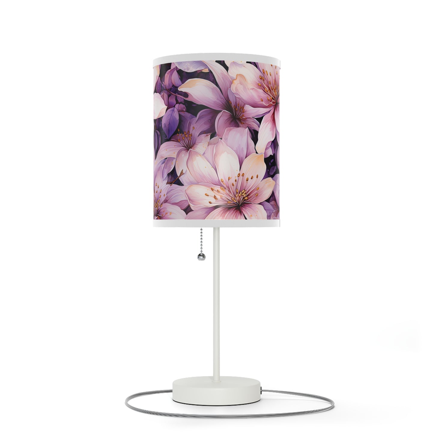 Floral Table Lamp | Elegant Home Decor, Nightstand Light, Bedroom Accent, Gift for Her, Modern Lighting Solution
