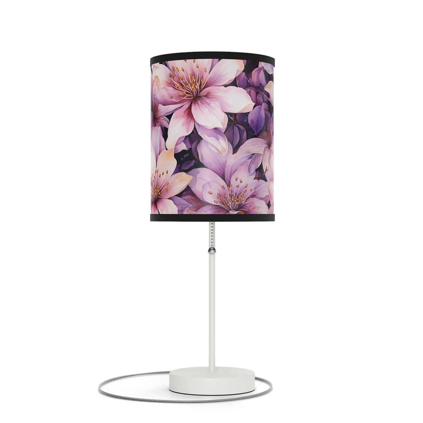Floral Table Lamp | Elegant Home Decor, Nightstand Light, Bedroom Accent, Gift for Her, Modern Lighting Solution