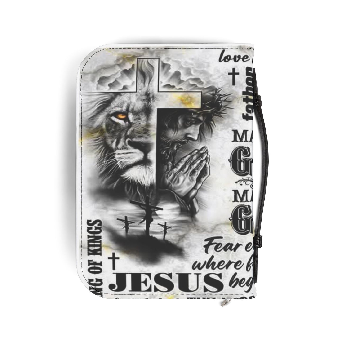 Bible Cover, Religious Gift, Faith Journal, Christian Organizer, Spiritual Keepsake, Inspirational Accessory