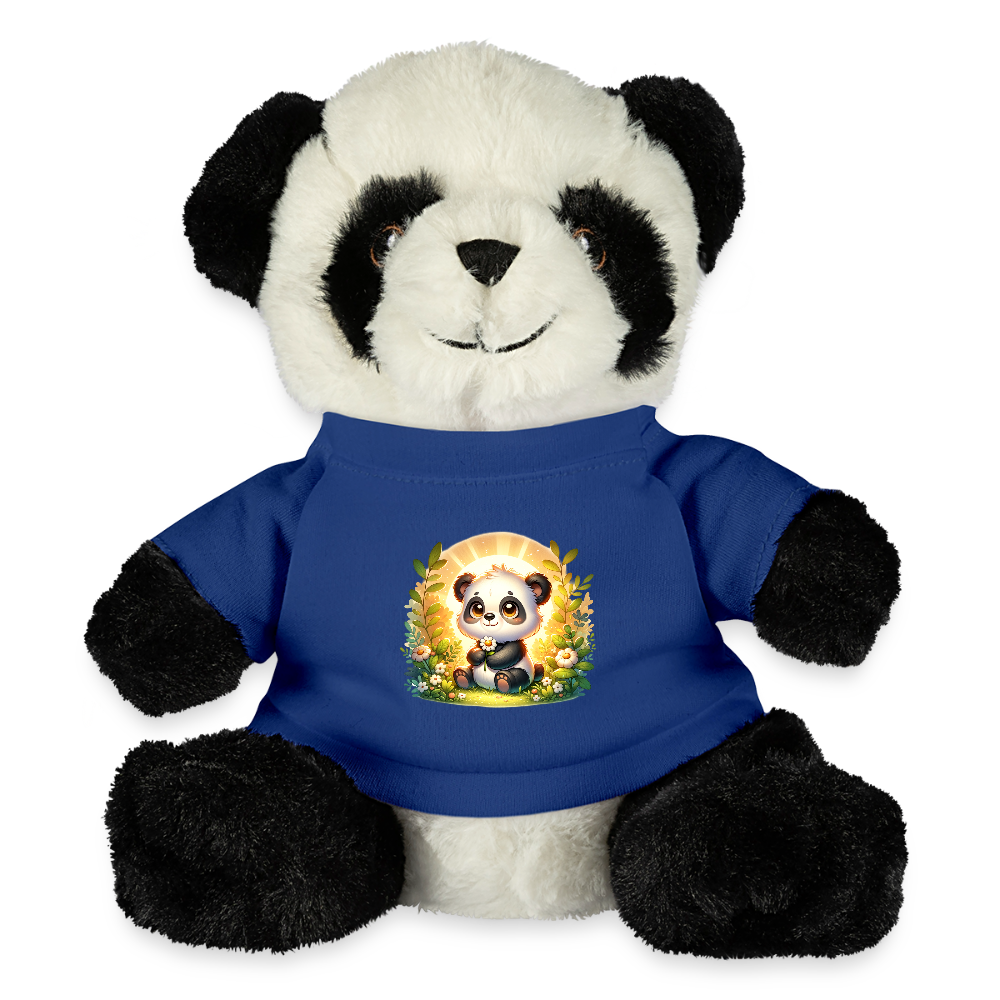 Sunny Panda Bear - royal blue
