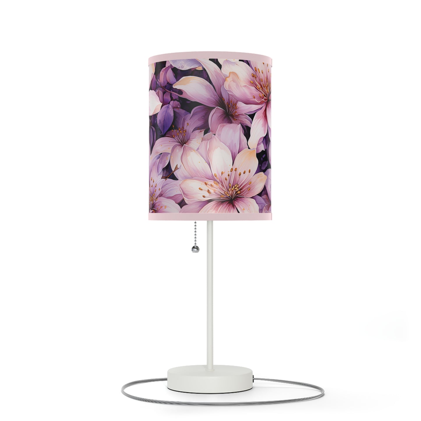 Floral Table Lamp | Elegant Home Decor, Nightstand Light, Bedroom Accent, Gift for Her, Modern Lighting Solution