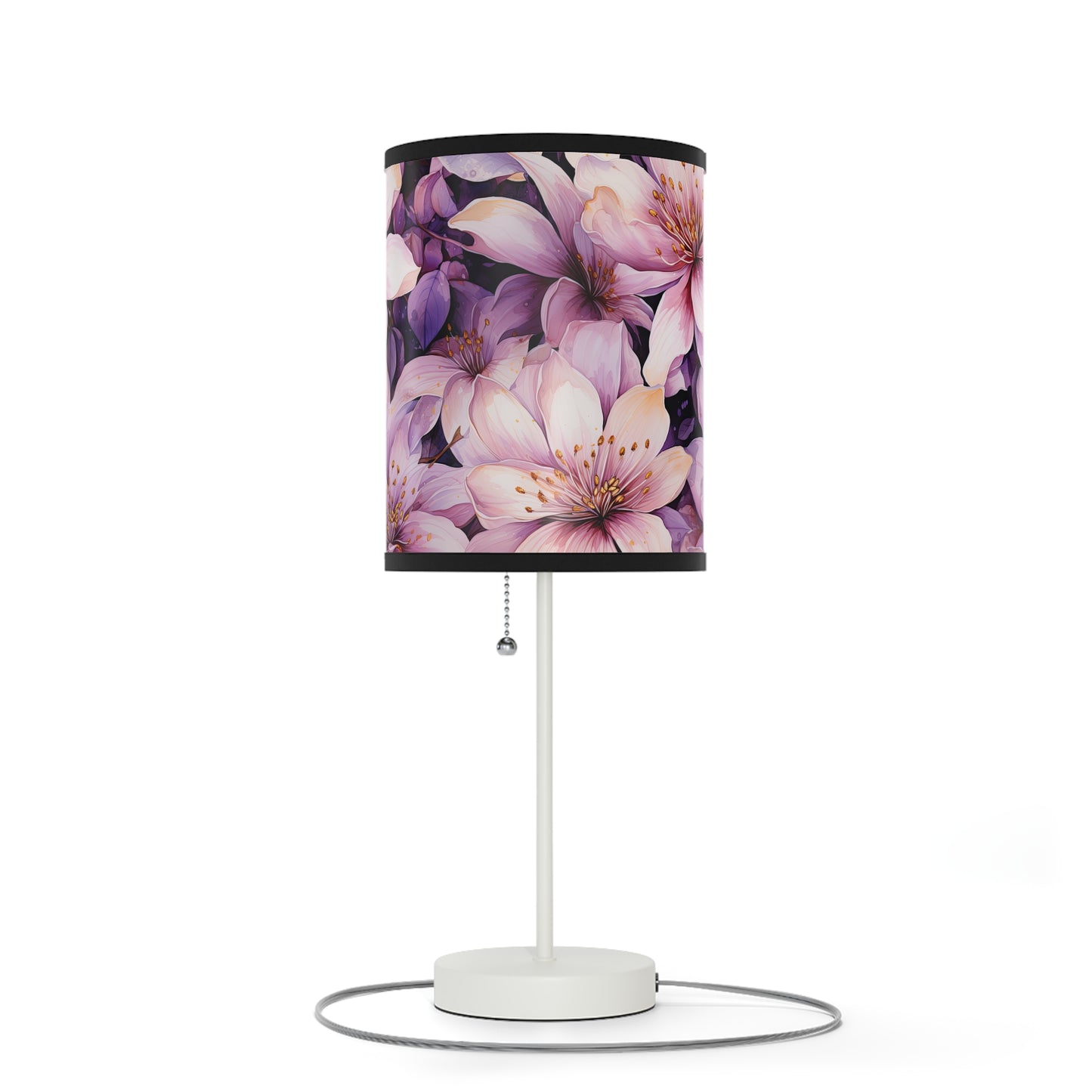 Floral Table Lamp | Elegant Home Decor, Nightstand Light, Bedroom Accent, Gift for Her, Modern Lighting Solution