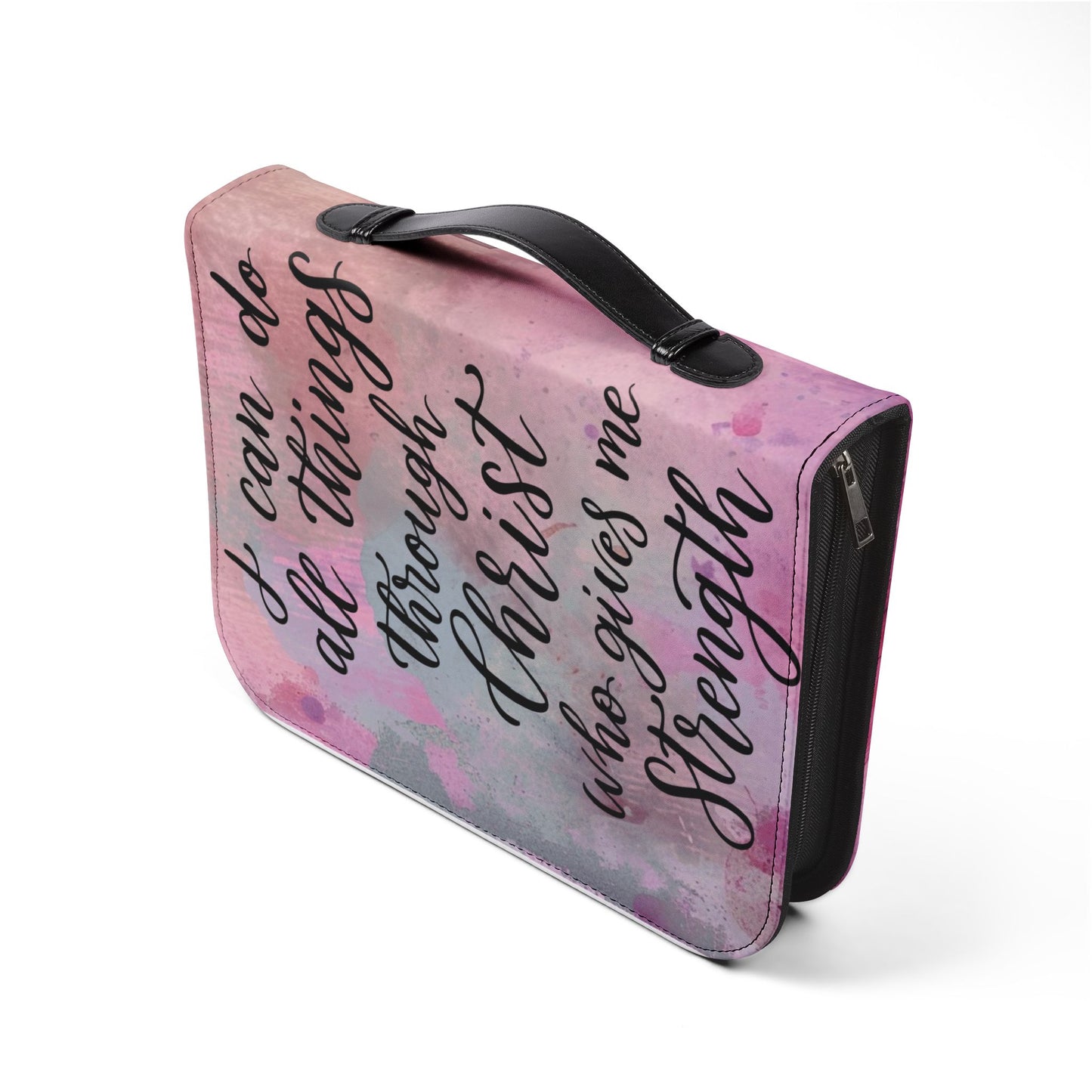 Inspirational Bible Cover | Christian Gift, Faith Journal, Religious Accessory, Church Supplies, Encouragement
