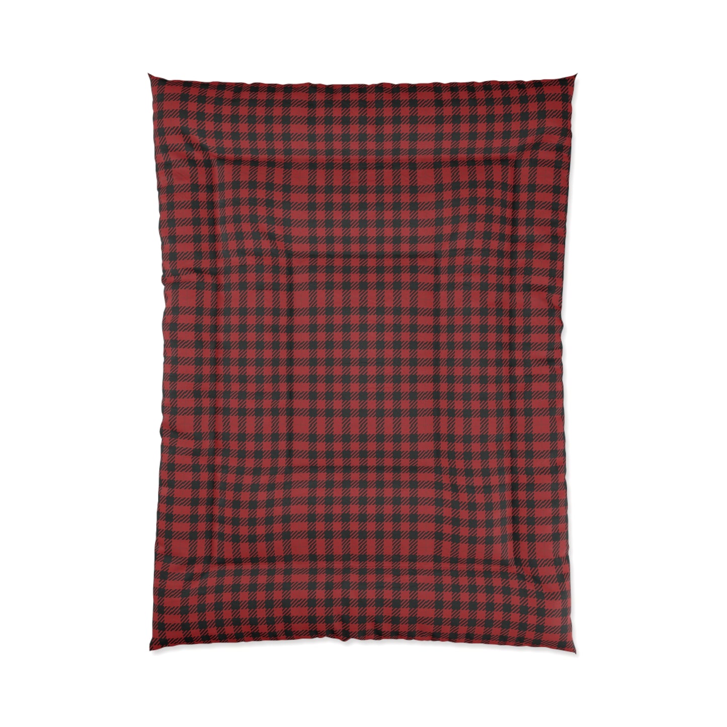 Cozy Buffalo Plaid Comforter | Rustic Bedding, Cabin Decor, Winter Warmth, Gift for Home, Cozy Bedroom