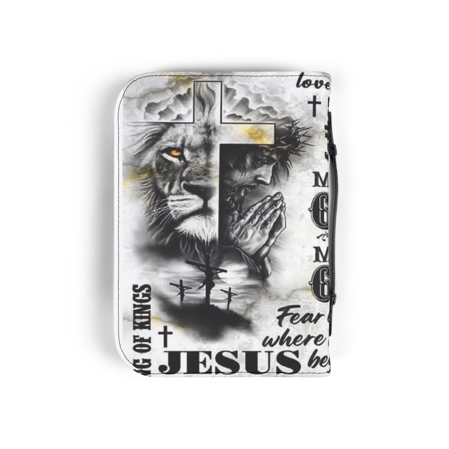 Bible Cover, Religious Gift, Faith Journal, Christian Organizer, Spiritual Keepsake, Inspirational Accessory