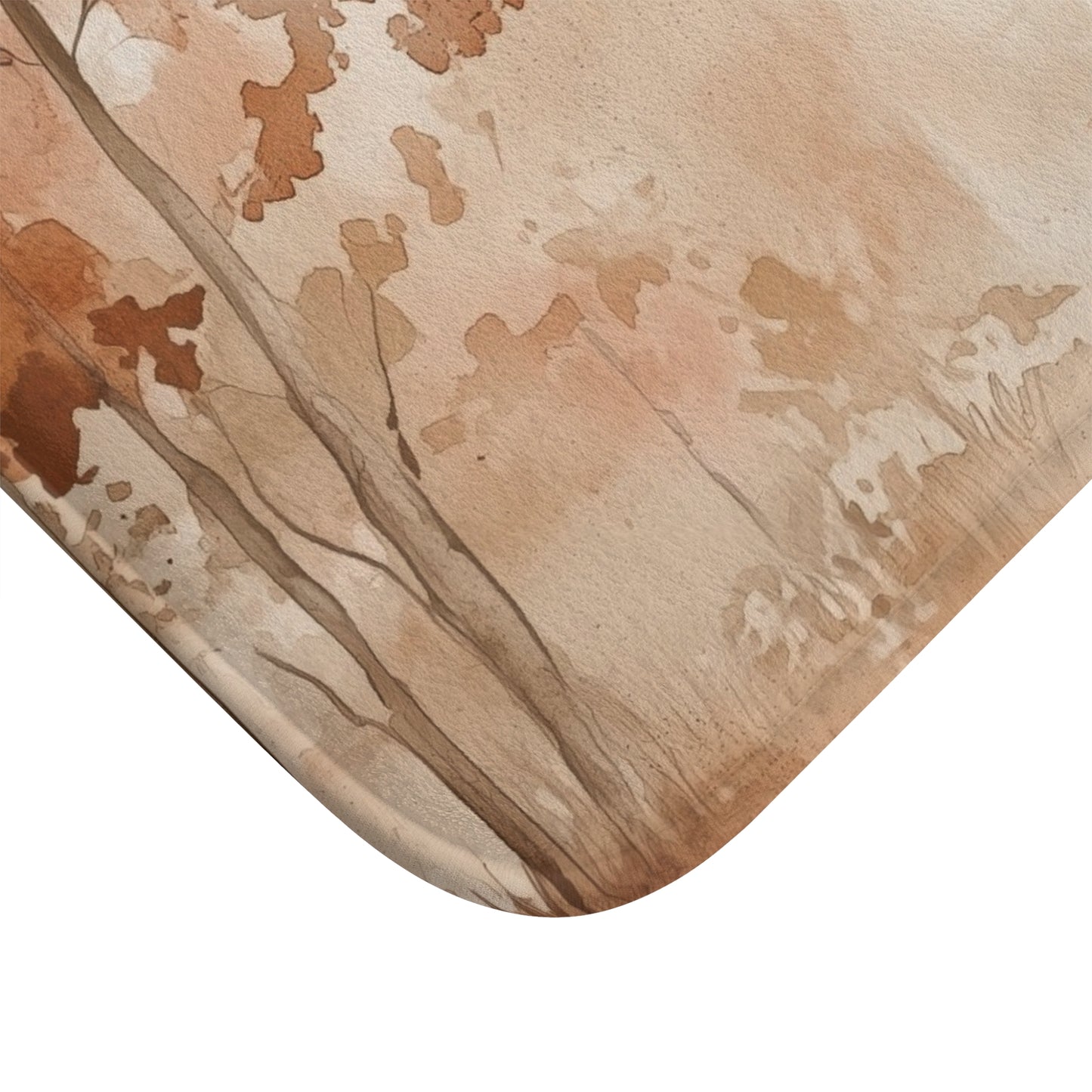 Autumn Forest Bath Mat - Cozy Decor, Bathroom Accessory, Fall Home Decor, Rustic Gift Idea, Nature Inspired Bathroom