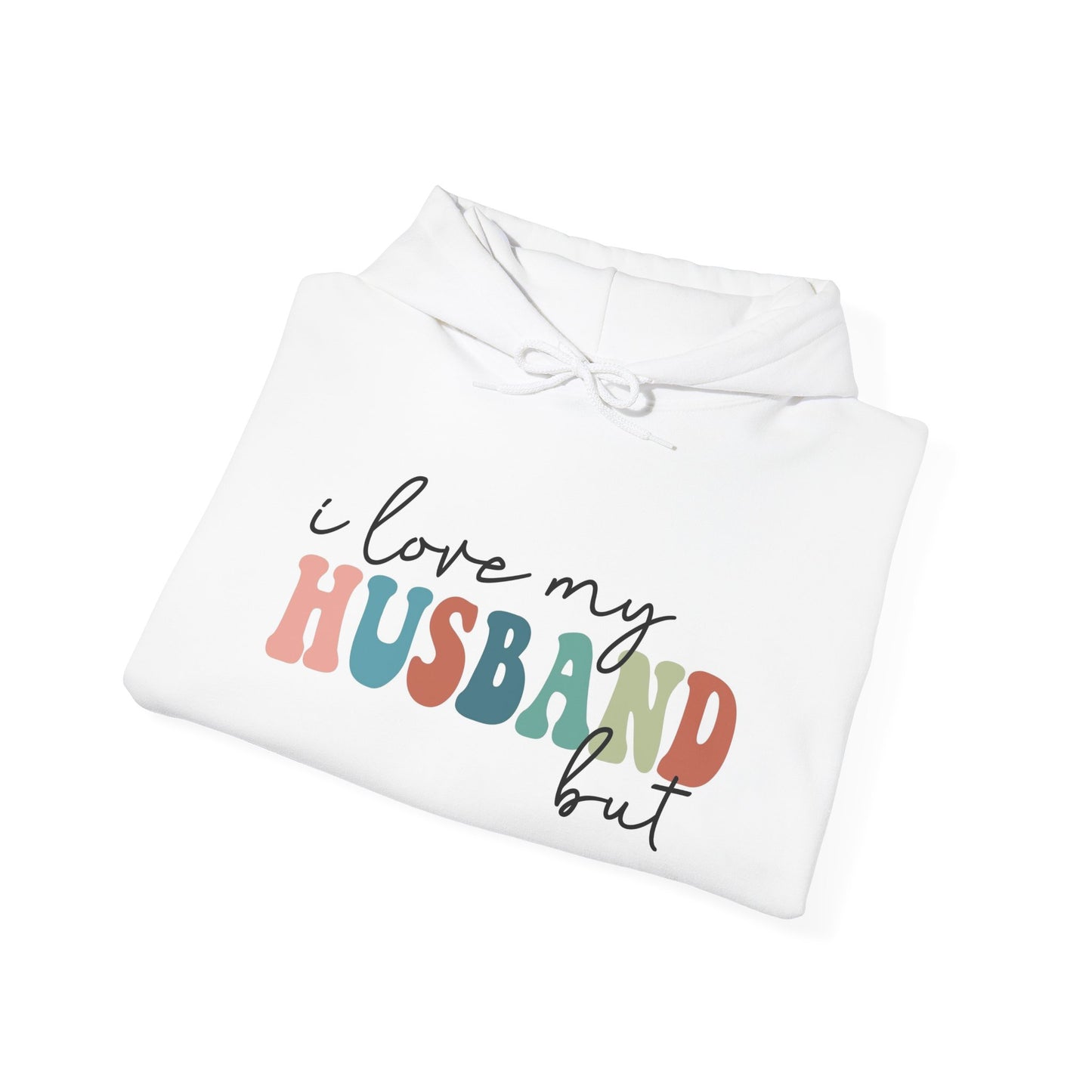 Cozy Love Sweatshirt - I Love My Husband, Gifts for Wife, Couple Hoodies, Valentine's Day Apparel, Casual Everyday Wear