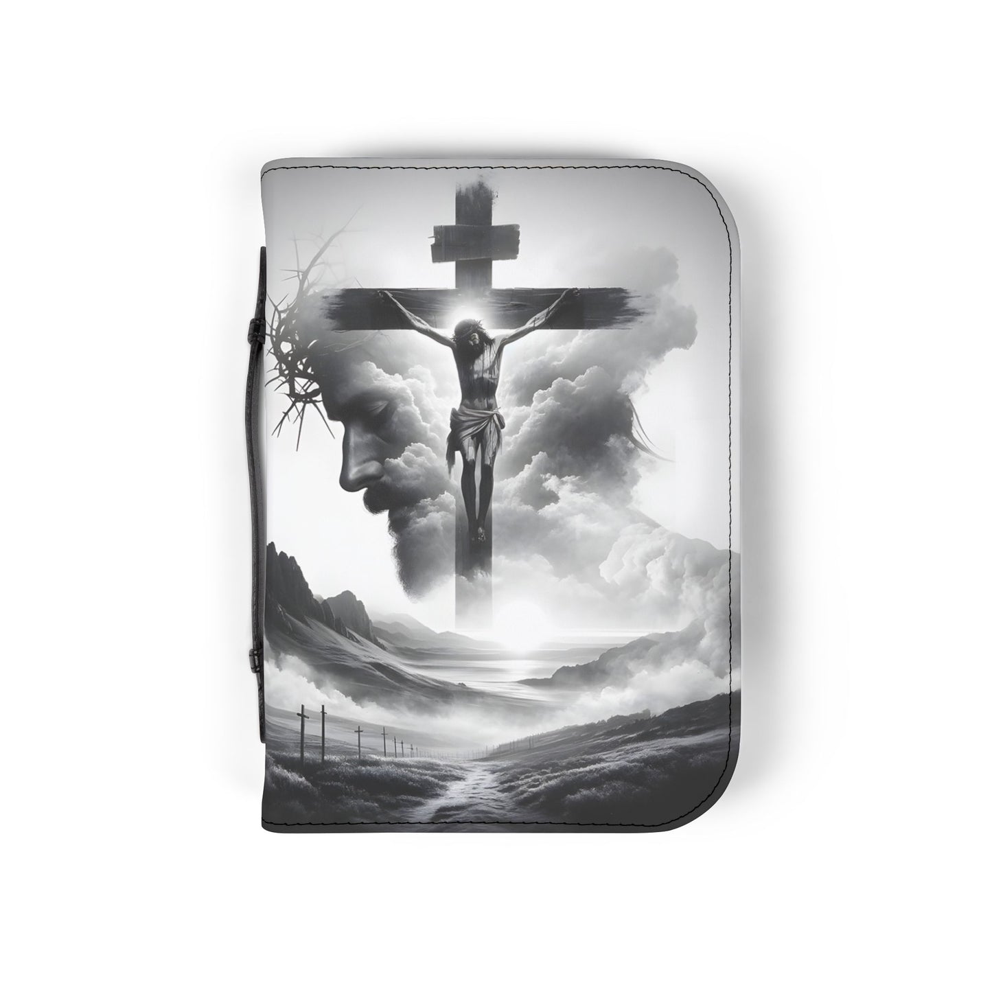 Spiritual Bible Cover with Inspirational Quotes, Faithful Gift for Christians, Church Accessories, Religious Decor, Psalm 23:1