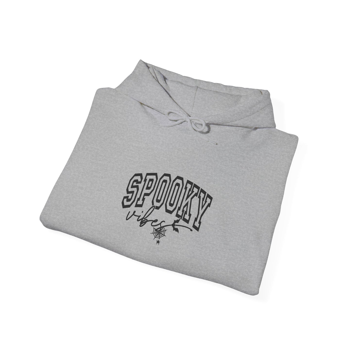 Spooky Sweatshirt for Halloween, Unisex Hooded Sweatshirt, Cozy Fall Apparel, Ghostly Gift, October Celebrations, Casual Halloween Wear
