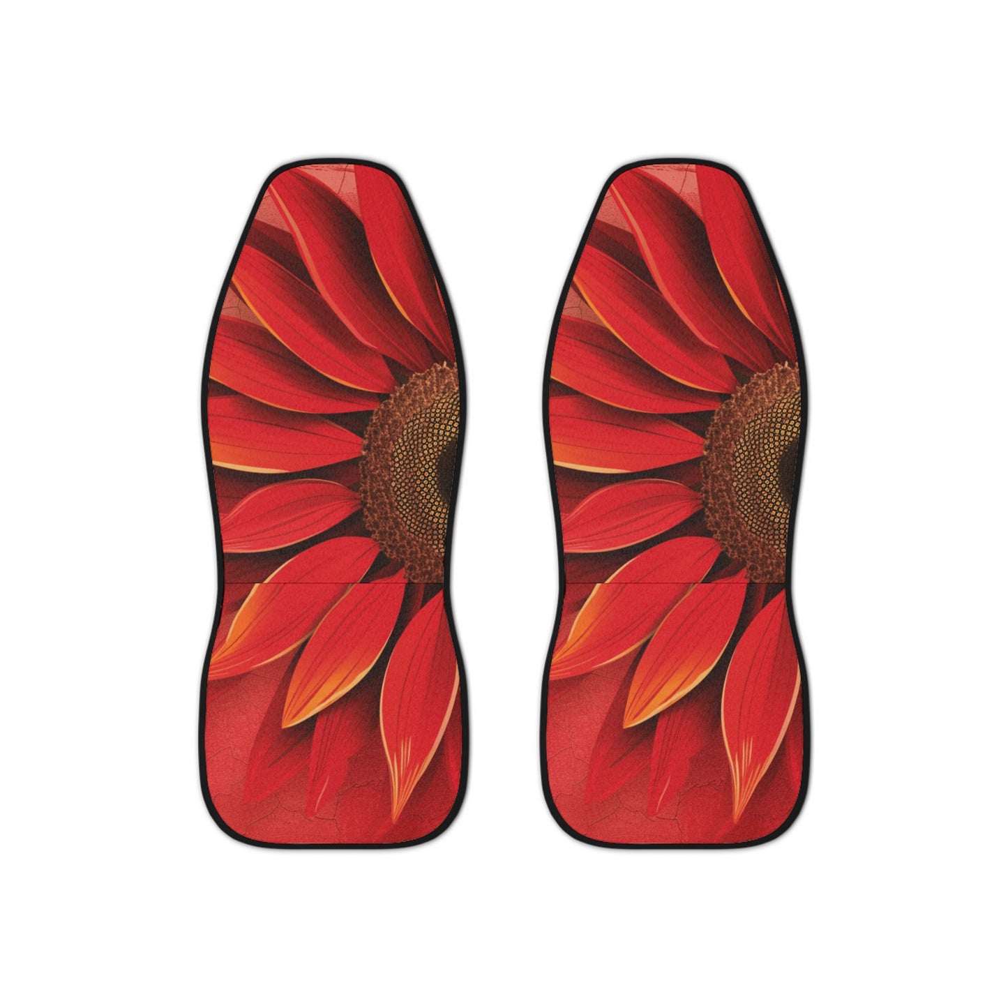 Vibrant Sunflower Car Seat Covers, Floral Accessories, Auto Decor, Gift for Nature Lovers, Car Interior Styling