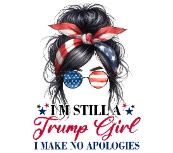 Trump girl sublimation printed 20 oz tumbler