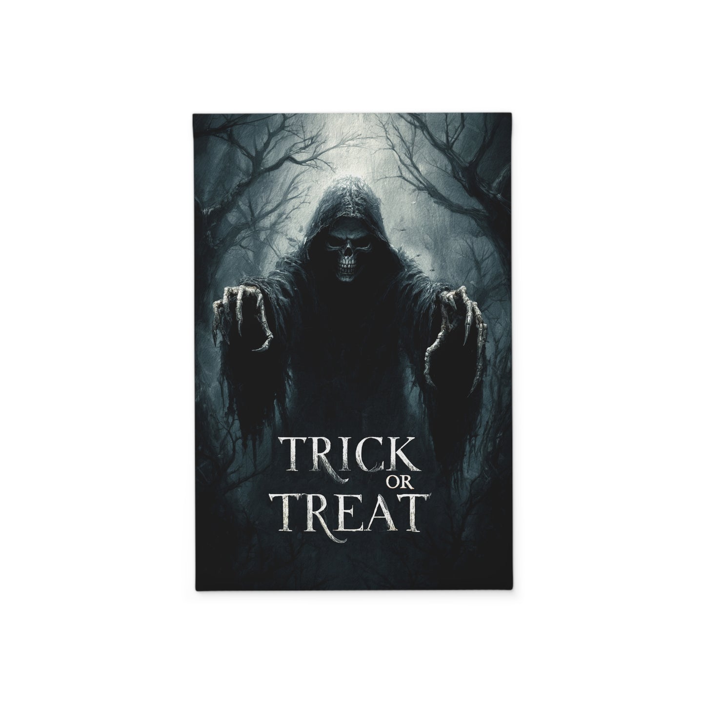 Halloween Garden Banner, Spooky Outdoor Decor, Trick or Treat Sign, Fall Home Decor, Halloween Decor