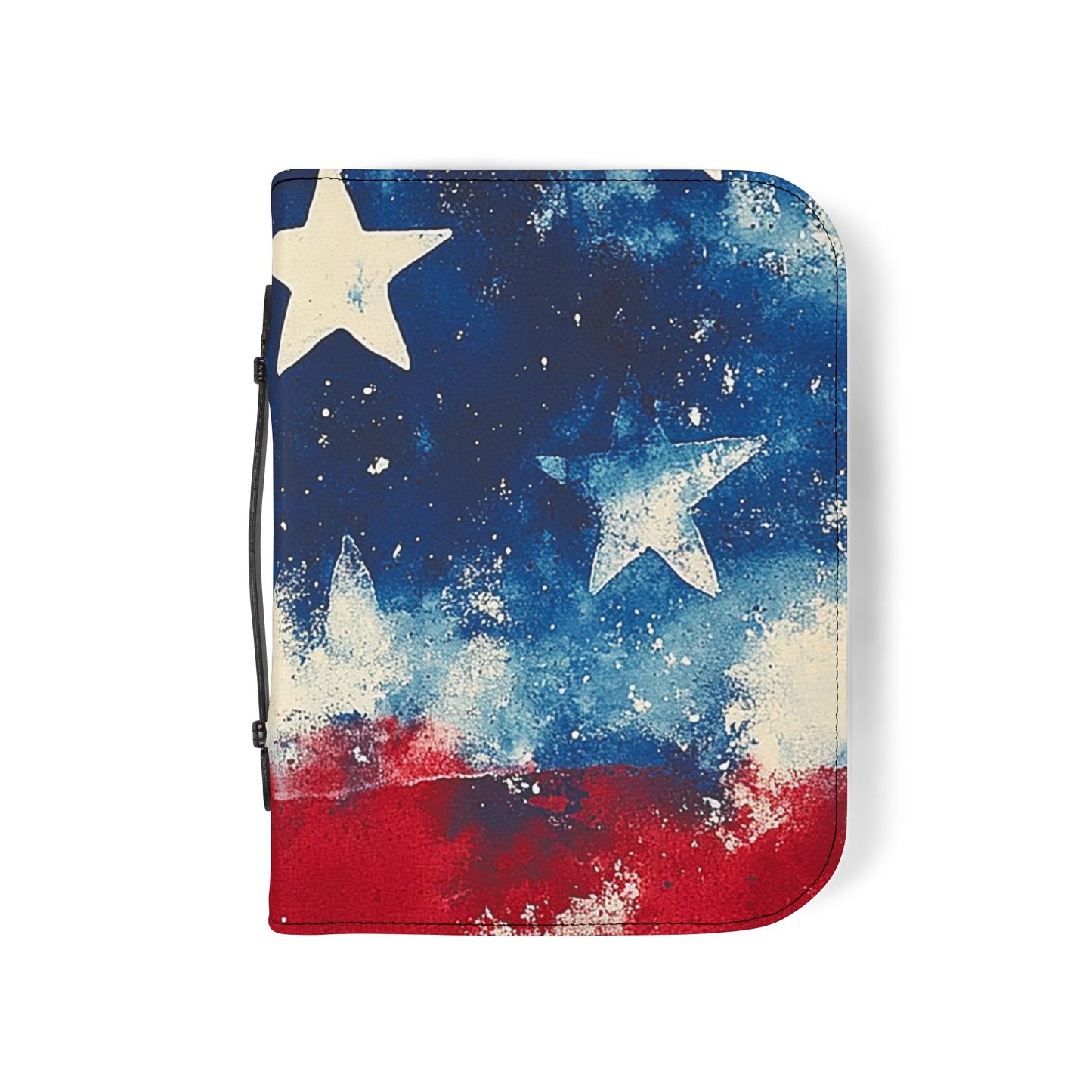Patriotic Bible Cover, Faith-Based Gift, Devotional Organizer, Christian Accessories, Great for Holidays