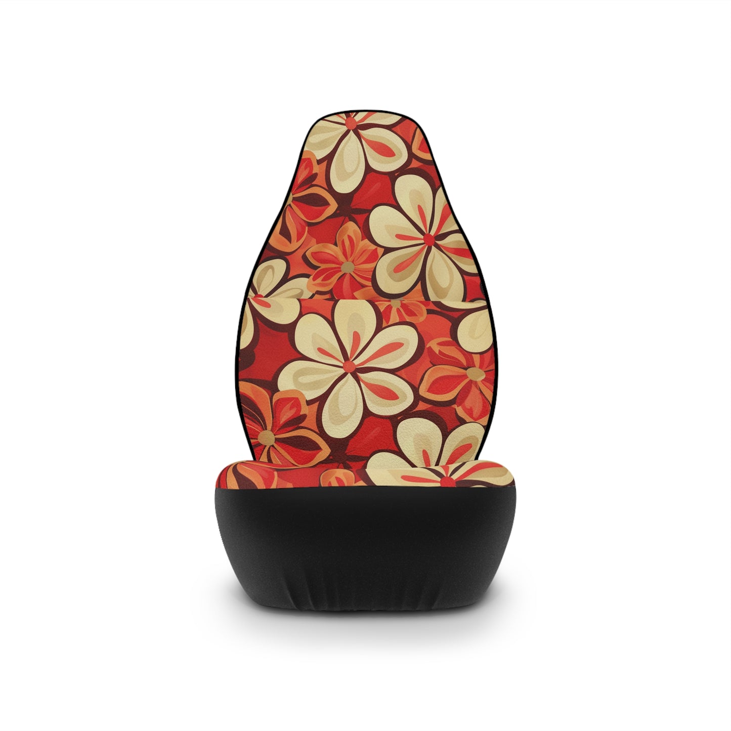 Floral Car Seat Covers - Bohemian Print, Vehicle Interior Decor, Universal Fit, Great for Road Trips, Gift for Floral Lovers