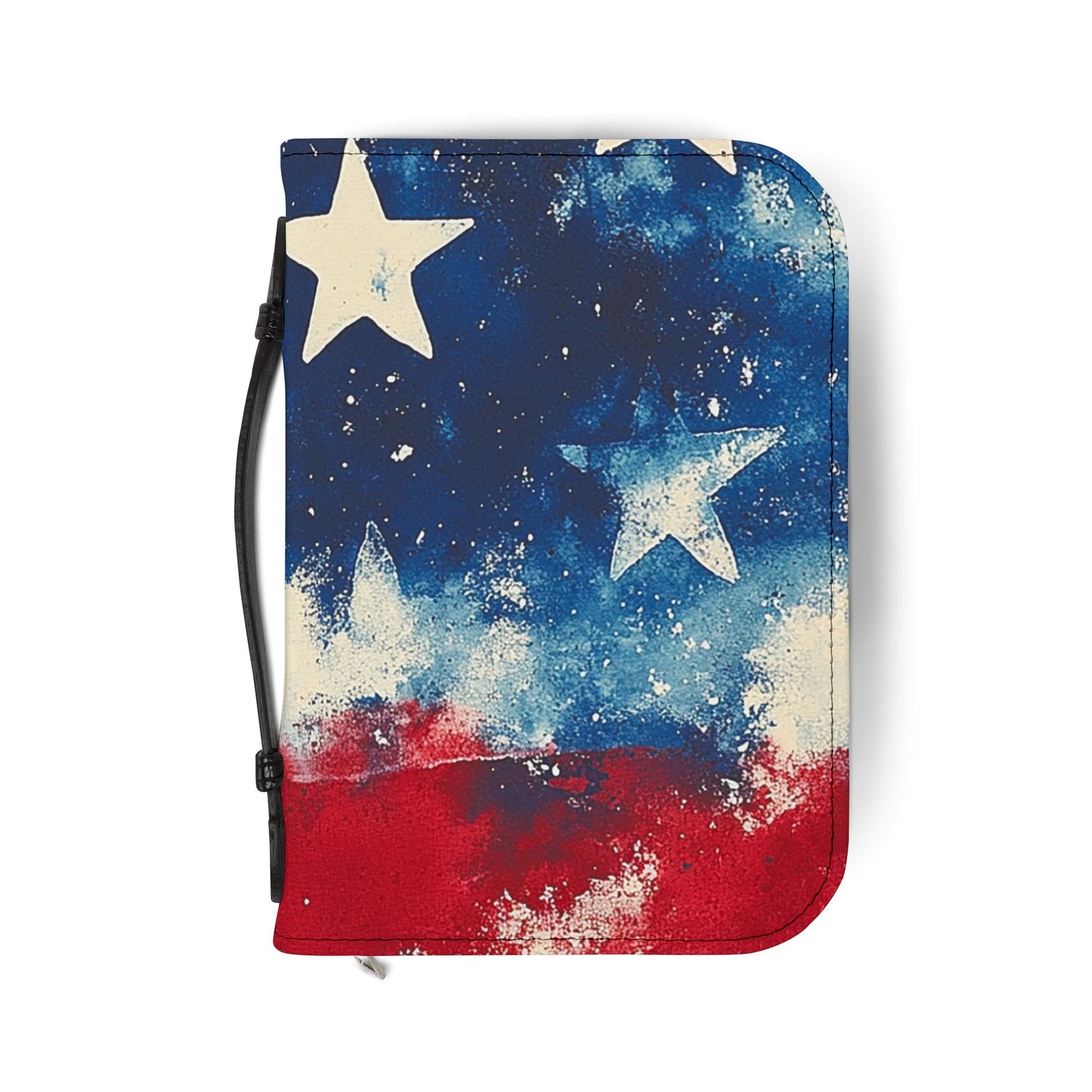 Patriotic Bible Cover, Faith-Based Gift, Devotional Organizer, Christian Accessories, Great for Holidays