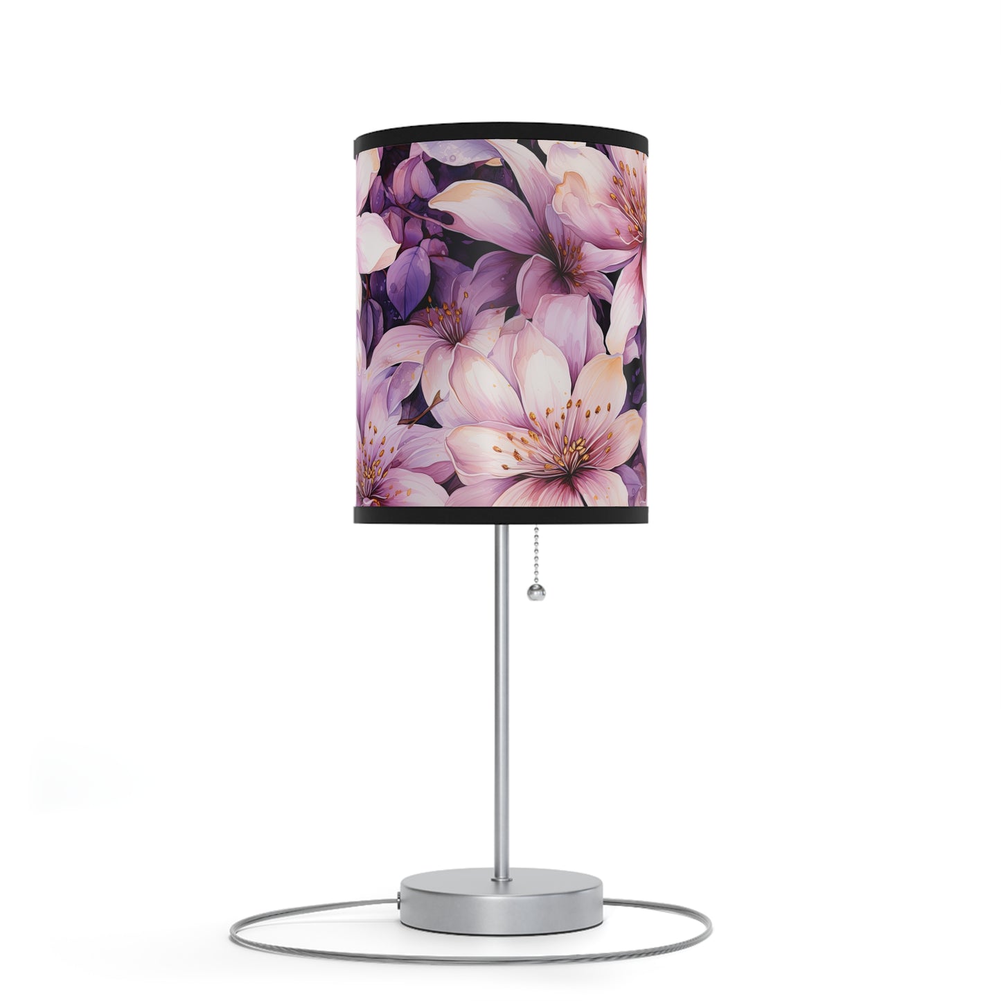 Floral Table Lamp | Elegant Home Decor, Nightstand Light, Bedroom Accent, Gift for Her, Modern Lighting Solution