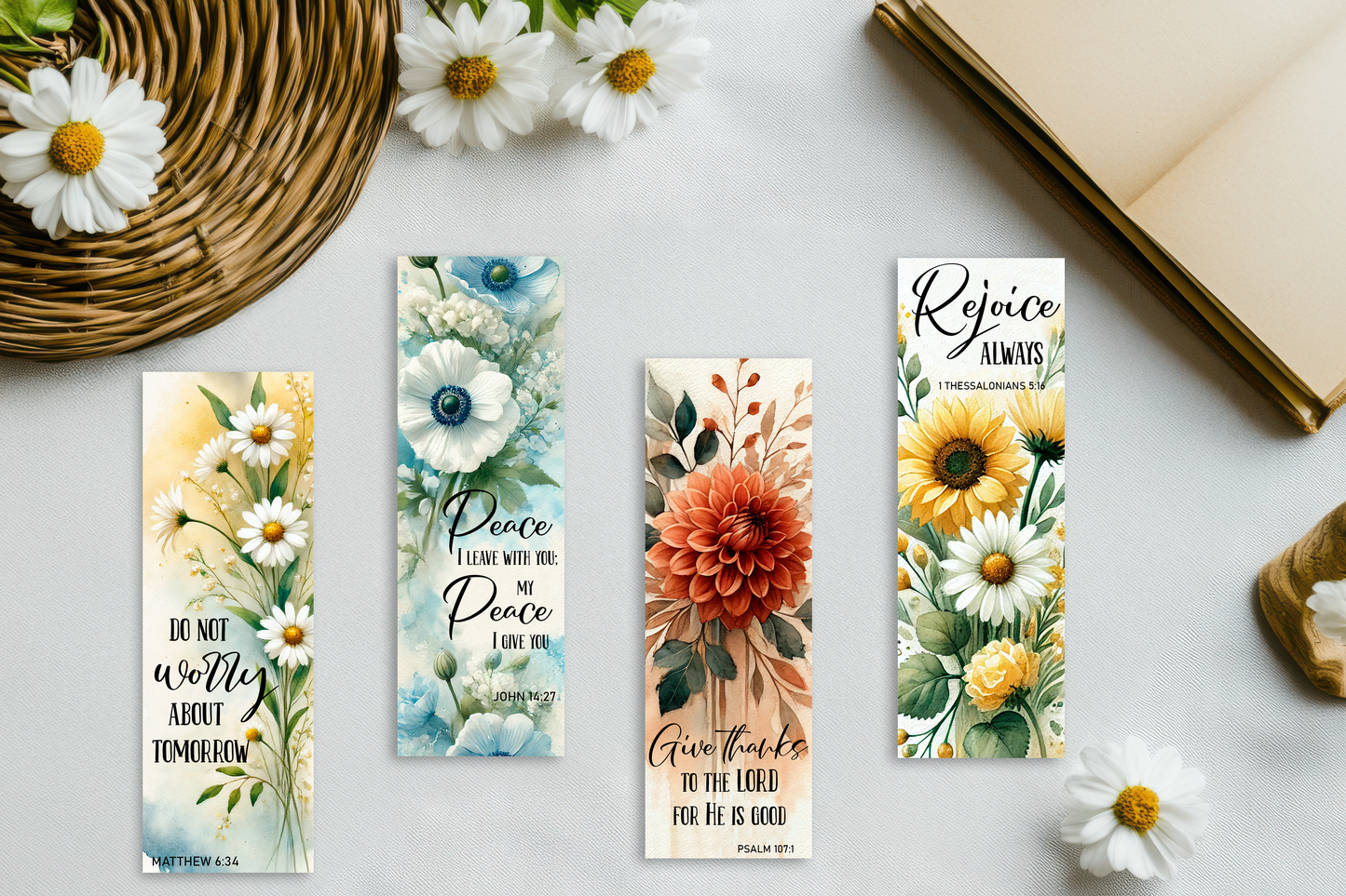 Religious Sublimation printed bookmarks
