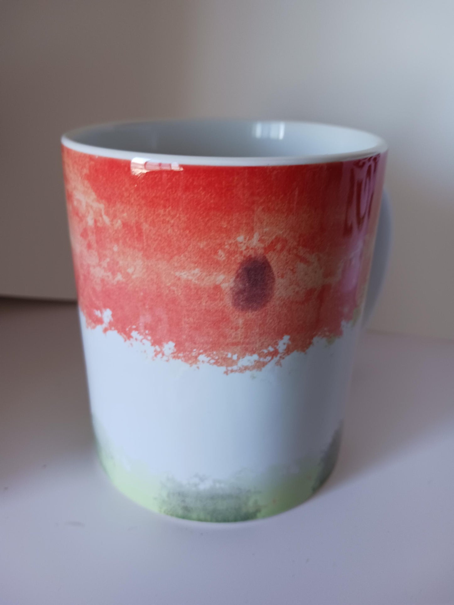 11 oz sublimation printed coffee cup
