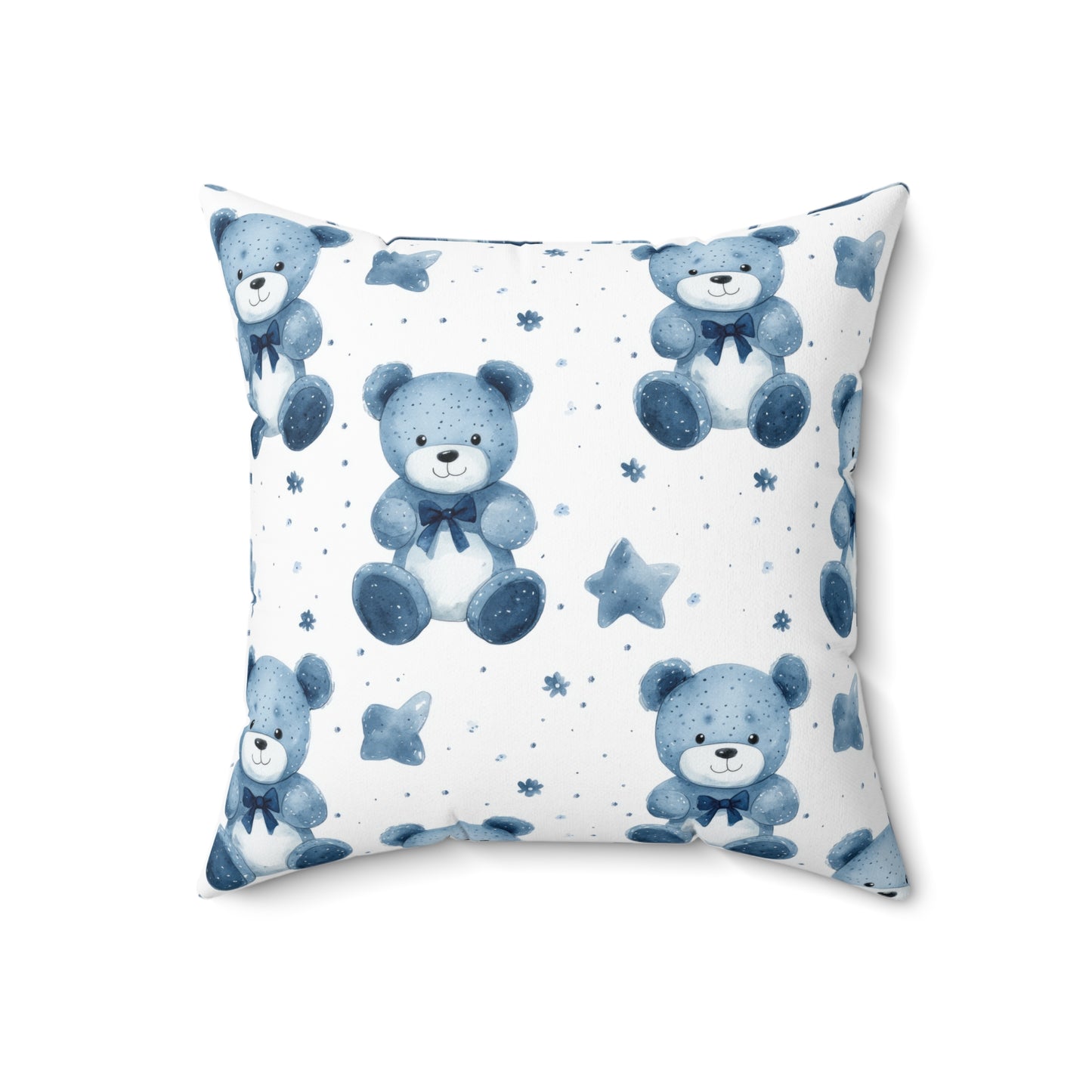 Cuddly Bear Decorative Pillow, Cozy Home Accent, Kids Room Decor, Nursery Cushion, Gift for Baby Shower, Soft Plush Pillow