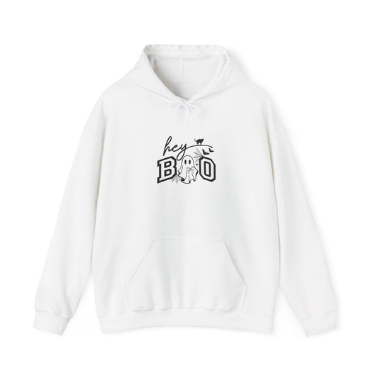 Cozy Halloween Ghost Hoodie, Unisex Sweatshirt for Fall Celebrations, Perfect for Spooky Season, Halloween Costume, Gift for Boo Lovers