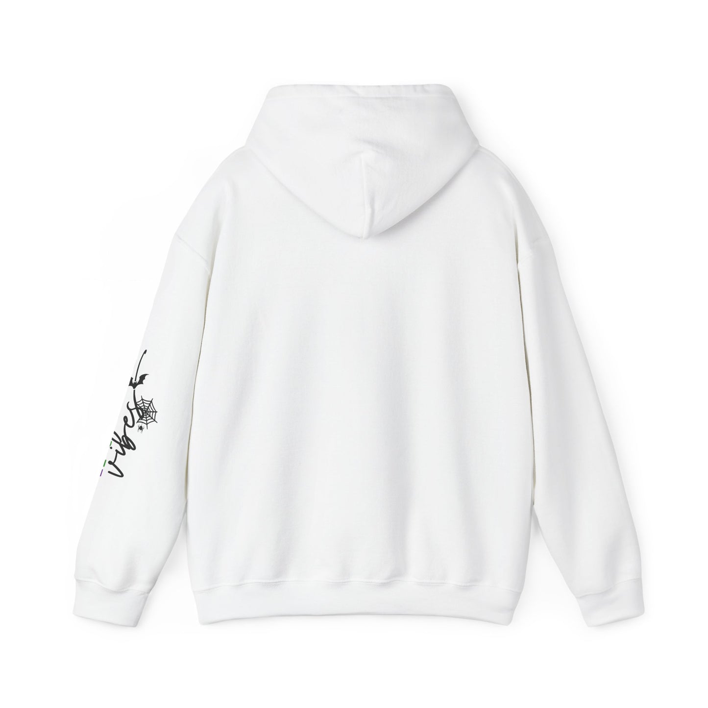 Spooky Vibes Hoodie, Unisex Fall Sweatshirt for Halloween, Cozy Casual Wear, Perfect Gift for Parties, Mens and Womens Clothing