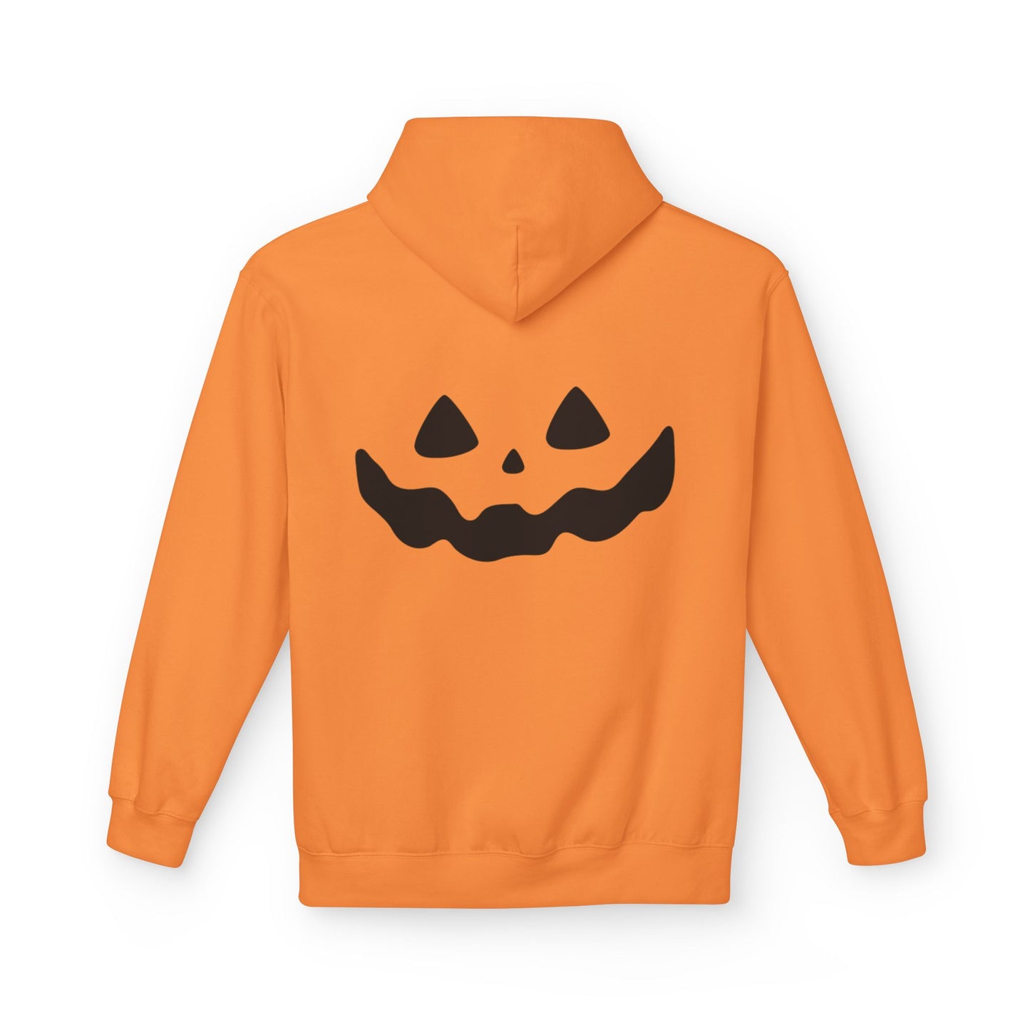 Halloween Pumpkin Fleece Hoodie - Unisex, Softstyle, Perfect for Fall, Spooky Season, Trick or Treat, Cozy Costume