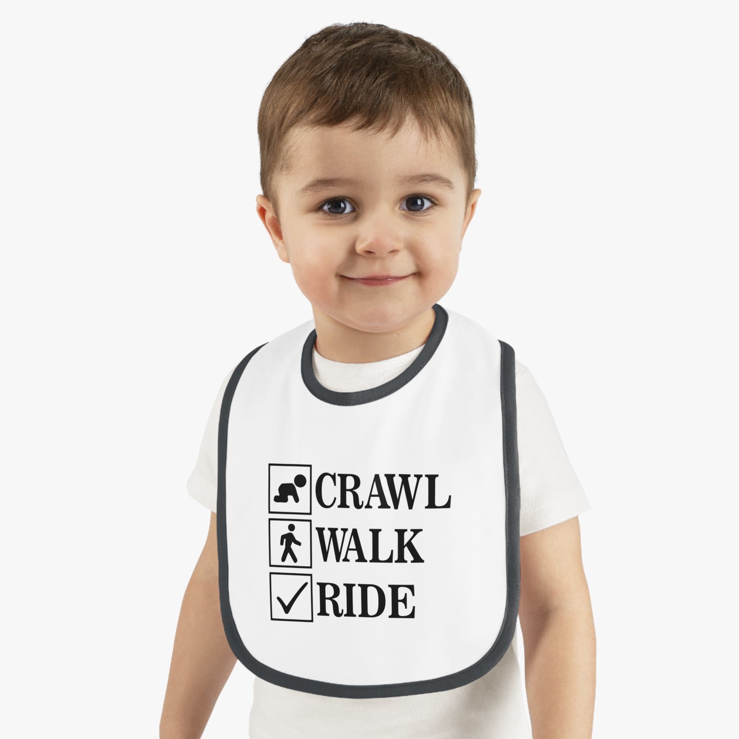 Cute Milestone Baby Bib, Baby Shower Gift, Fun Infant Bib, First Year Bib, Baby Feeding Essentials, Personalized Bibs