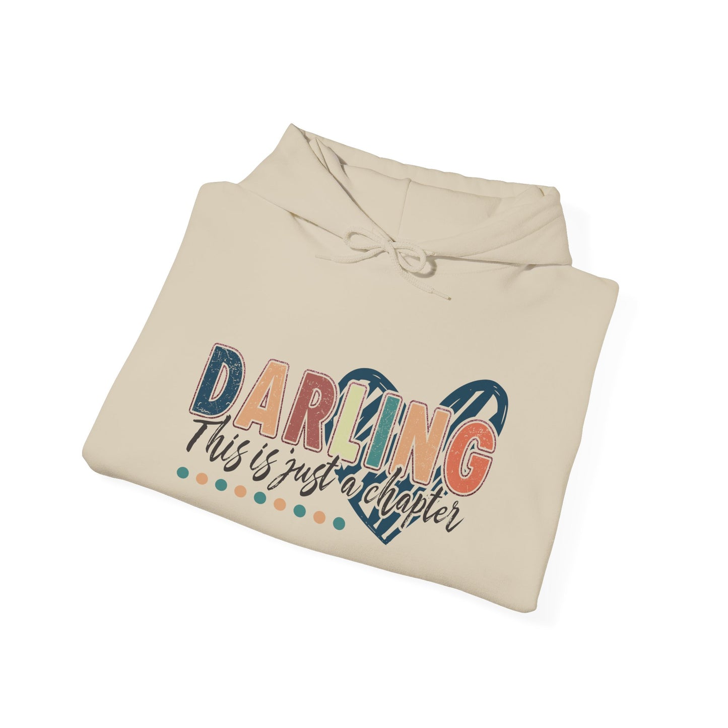 Darling Heart Hoodie - Cozy Unisex Sweatshirt, Perfect for Gifts, Valentine's Day, Love Theme, Everyday Comfort