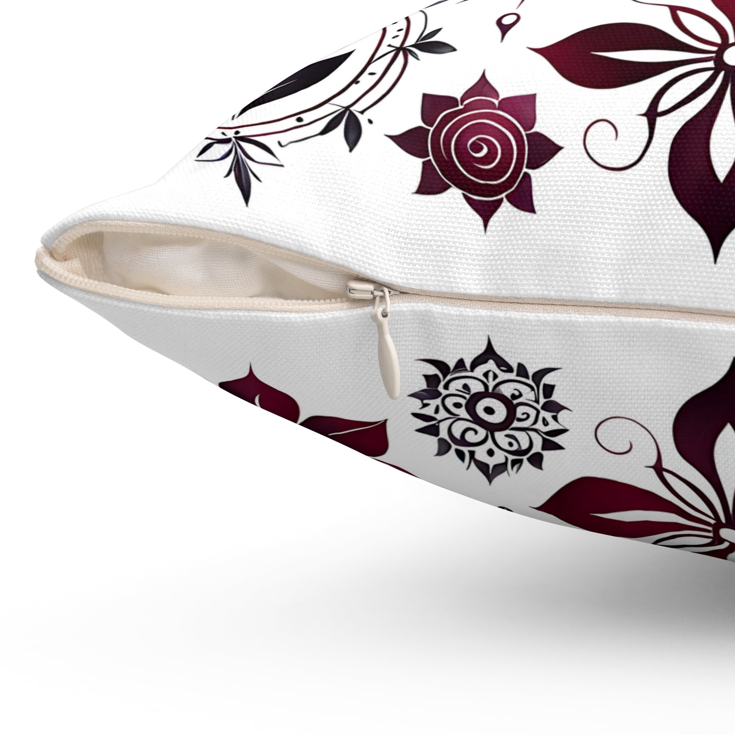 Bohemian Floral Throw Pillow | Cozy Home Decor, Accent Cushion, Gift for Her, Living Room Decor, Boho Chic Styling