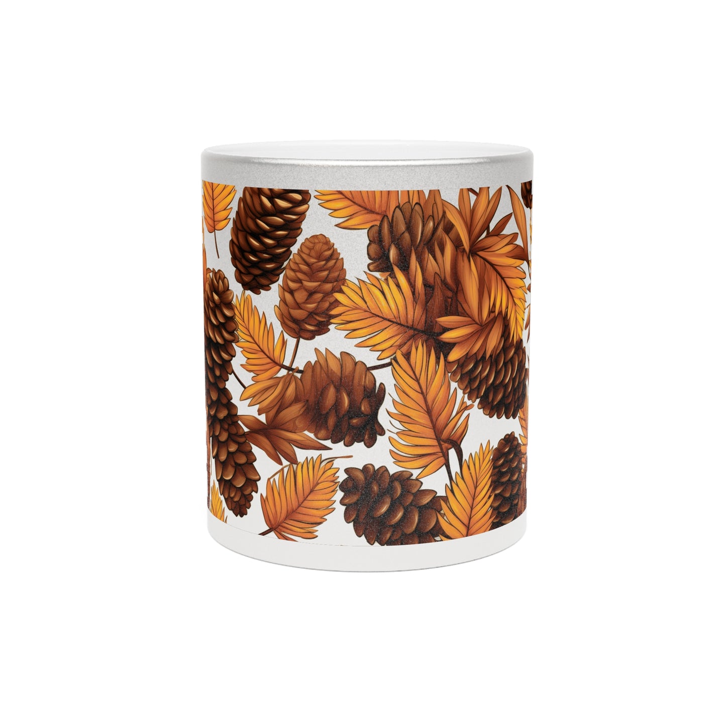 11 oz. Autumnal Pinecone Metallic Mug