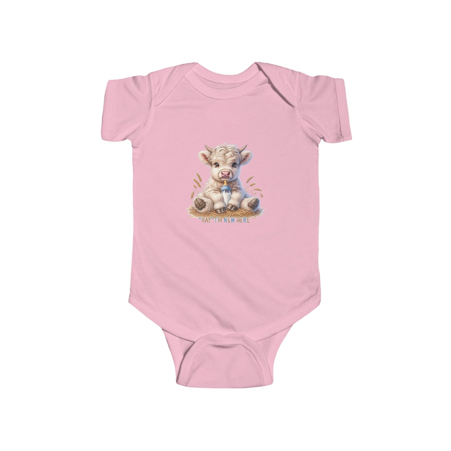 Cute Cow Infant Bodysuit, Baby Shower Gift, Newborn Outfit, Farm Animal Clothes, Cute Baby Apparel