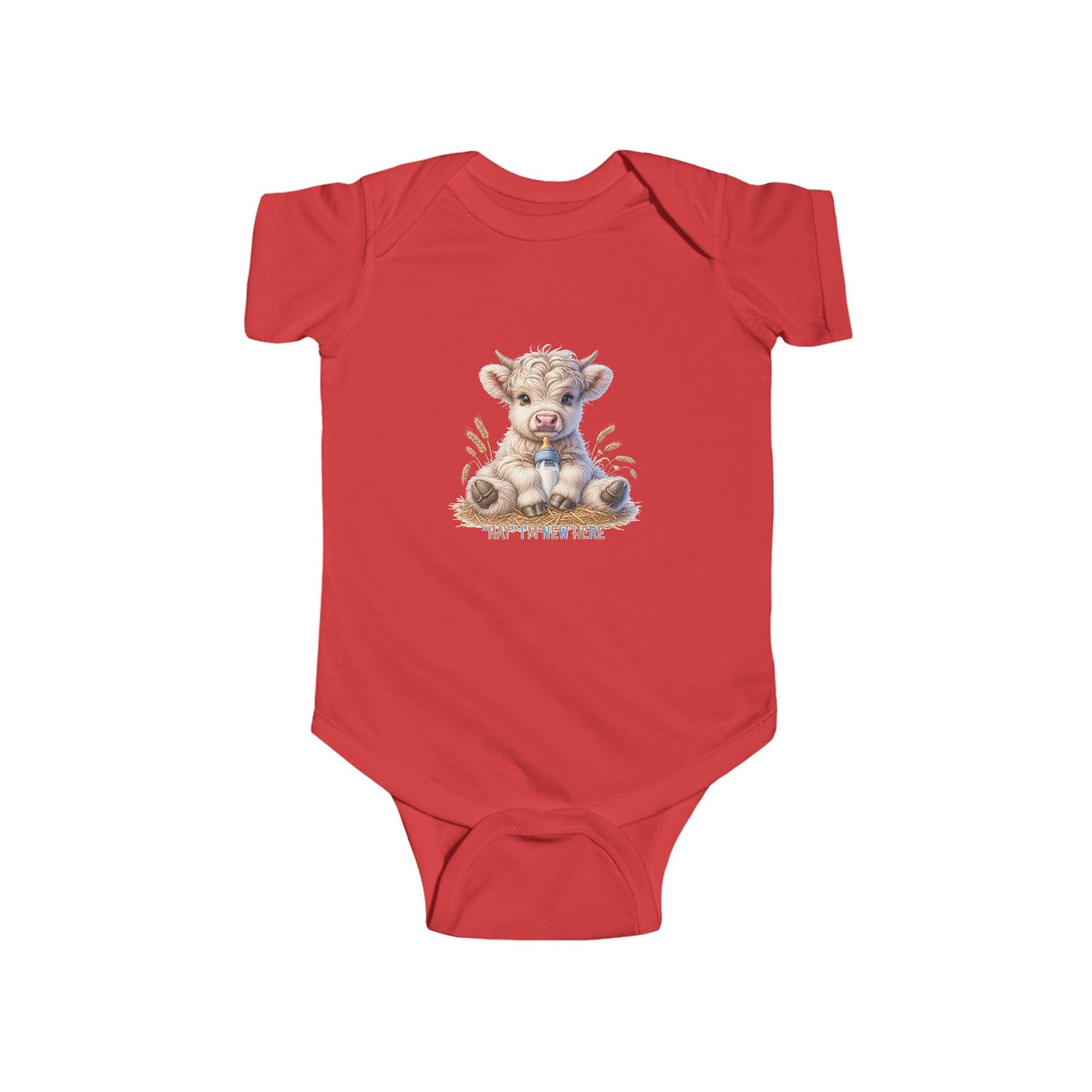 Cute Cow Infant Bodysuit, Baby Shower Gift, Newborn Outfit, Farm Animal Clothes, Cute Baby Apparel