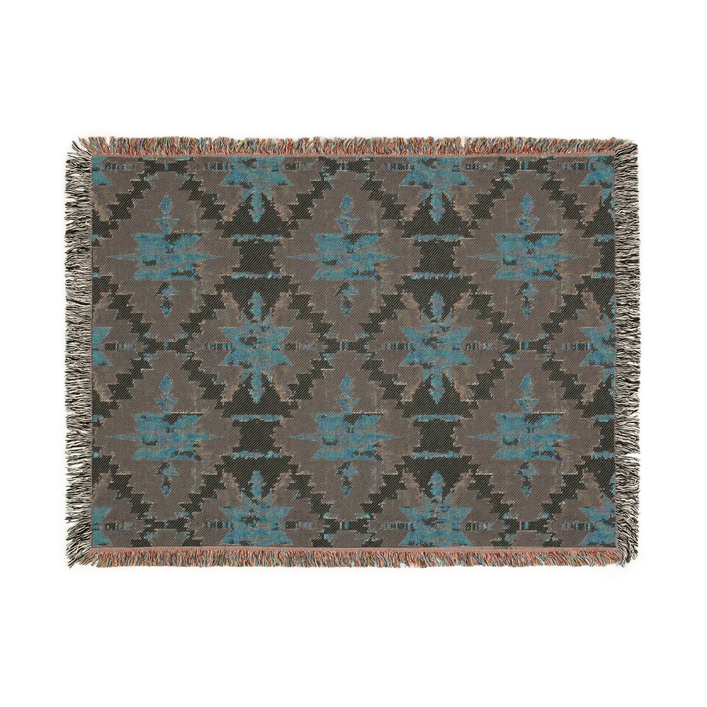 Cozy Southwest Woven Blanket - Perfect for Home Decor, Gifts, Camping, Picnics, and Cozy Evenings