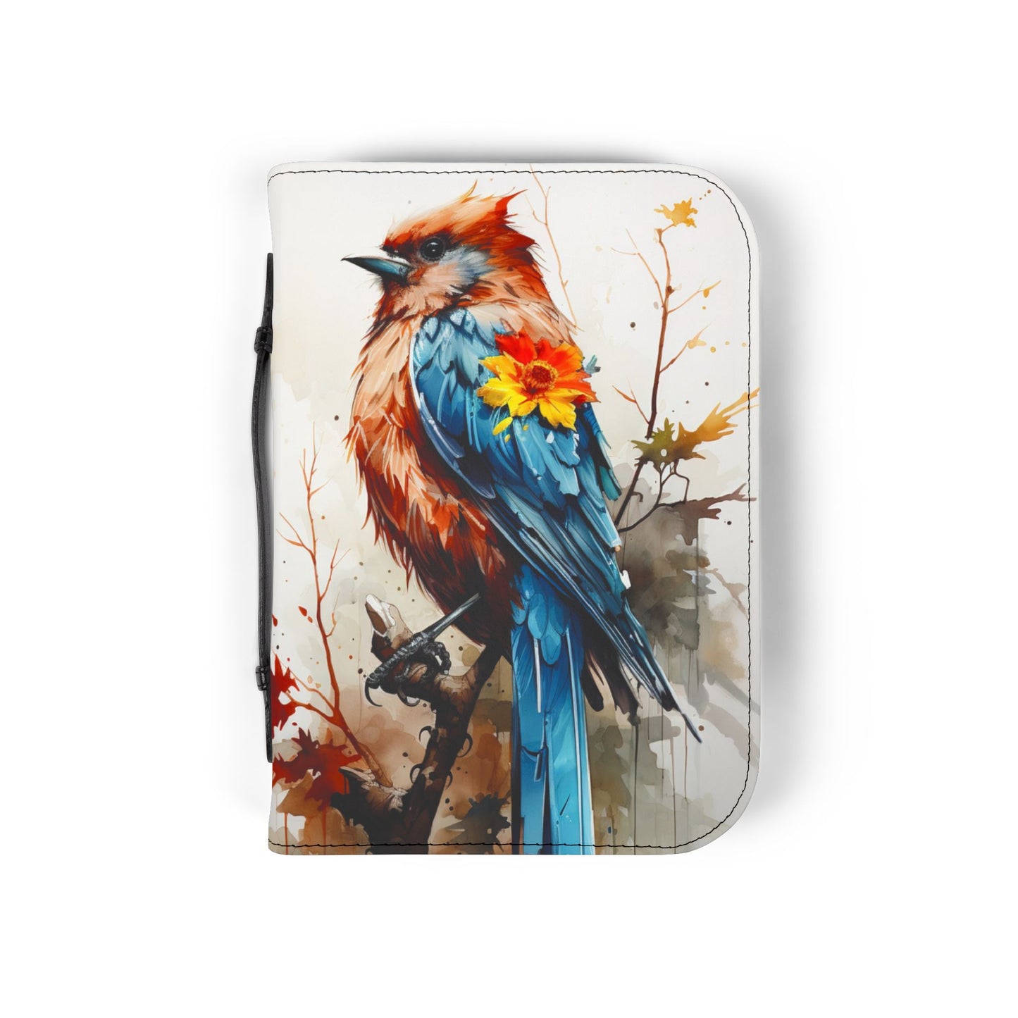 Artistic Bible Cover with Colorful Bird Design, Stylish Religious Gift, Inspirational Journal Cover, Prayer Book Protector, Unique [...]