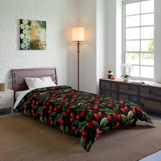 Cherry Blossom Comforter - Cozy Bedding for Home Decor, Floral Comforter for Gifts, Seasonal Bedroom Style, Warm & Inviting Decoration