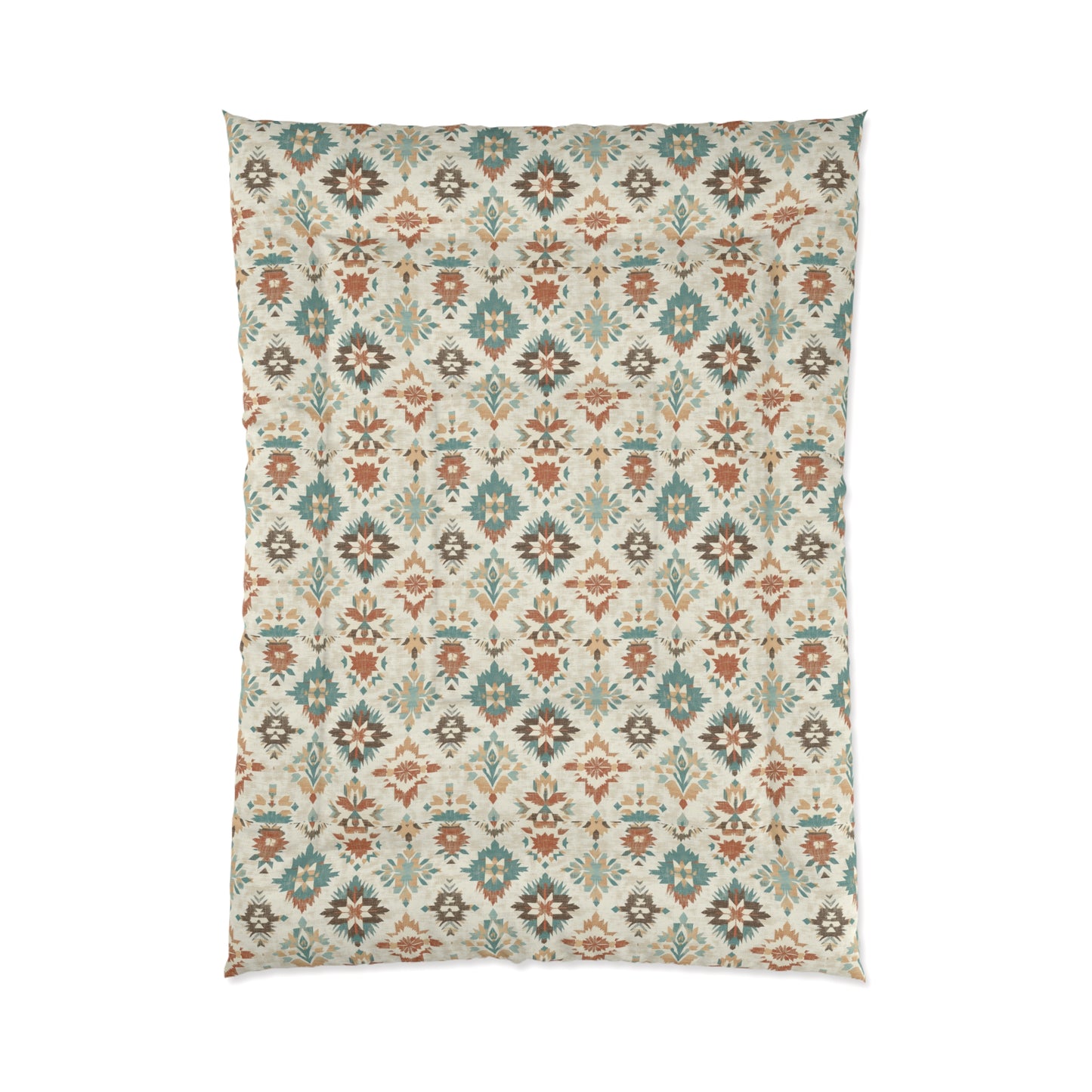Boho Chic Comforter, Cozy Quilt for Bohemian Bedroom Decor, Stylish Bedding for Adults, Living Room Throw Blanket, Unique Gift Idea