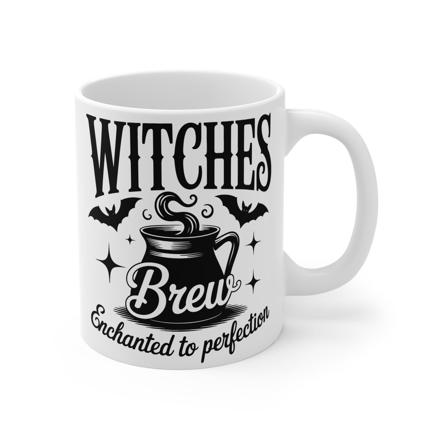 Witches Brew Mug | Enchanted Coffee Cup, Cute Gift for Witches, Halloween Decor, Spooky Tea Cup, Magical Kitchenware